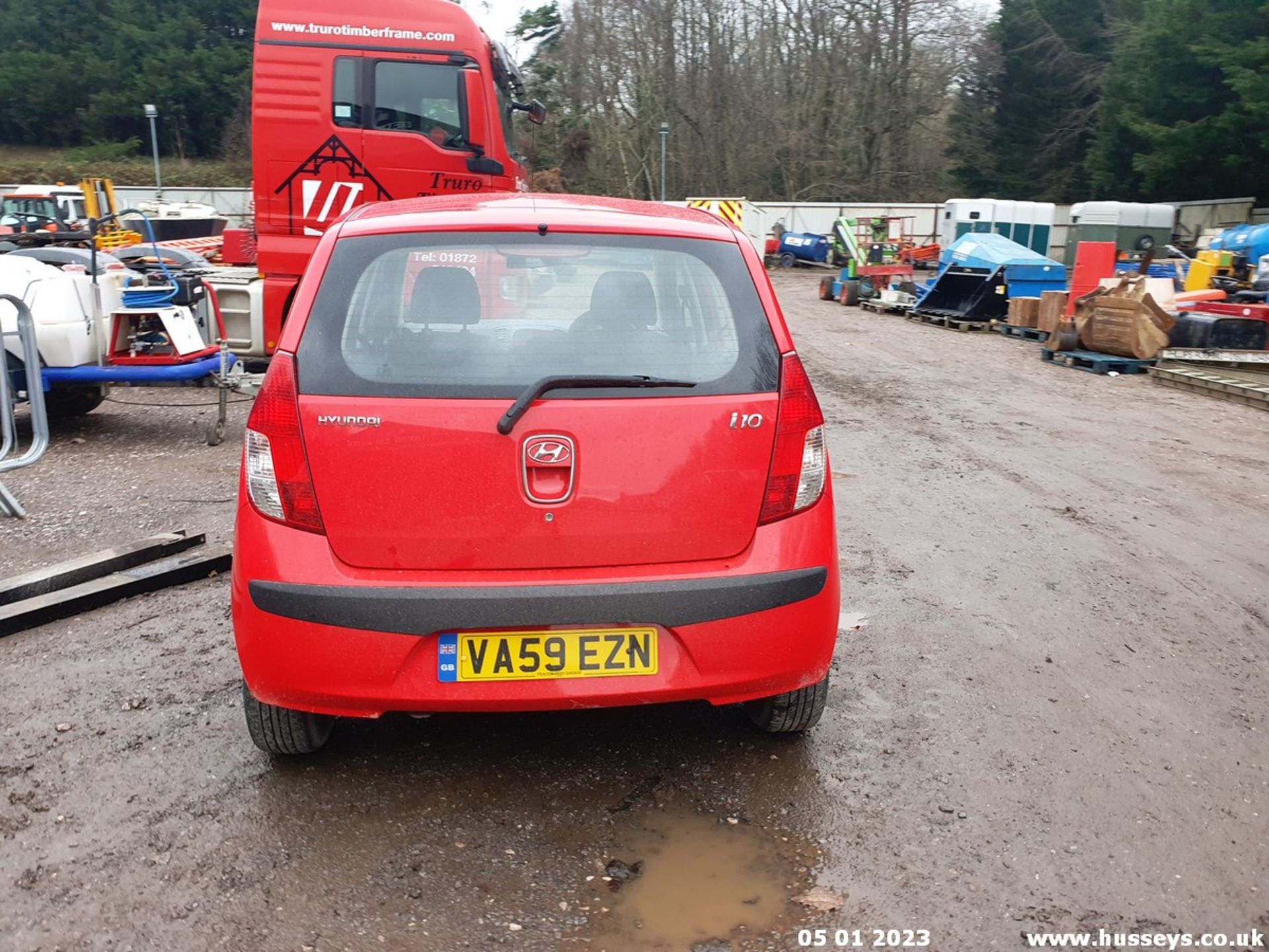 10/59 HYUNDAI I10 CLASSIC - 1248cc 5dr Hatchback (Red, 73k) - Image 12 of 32