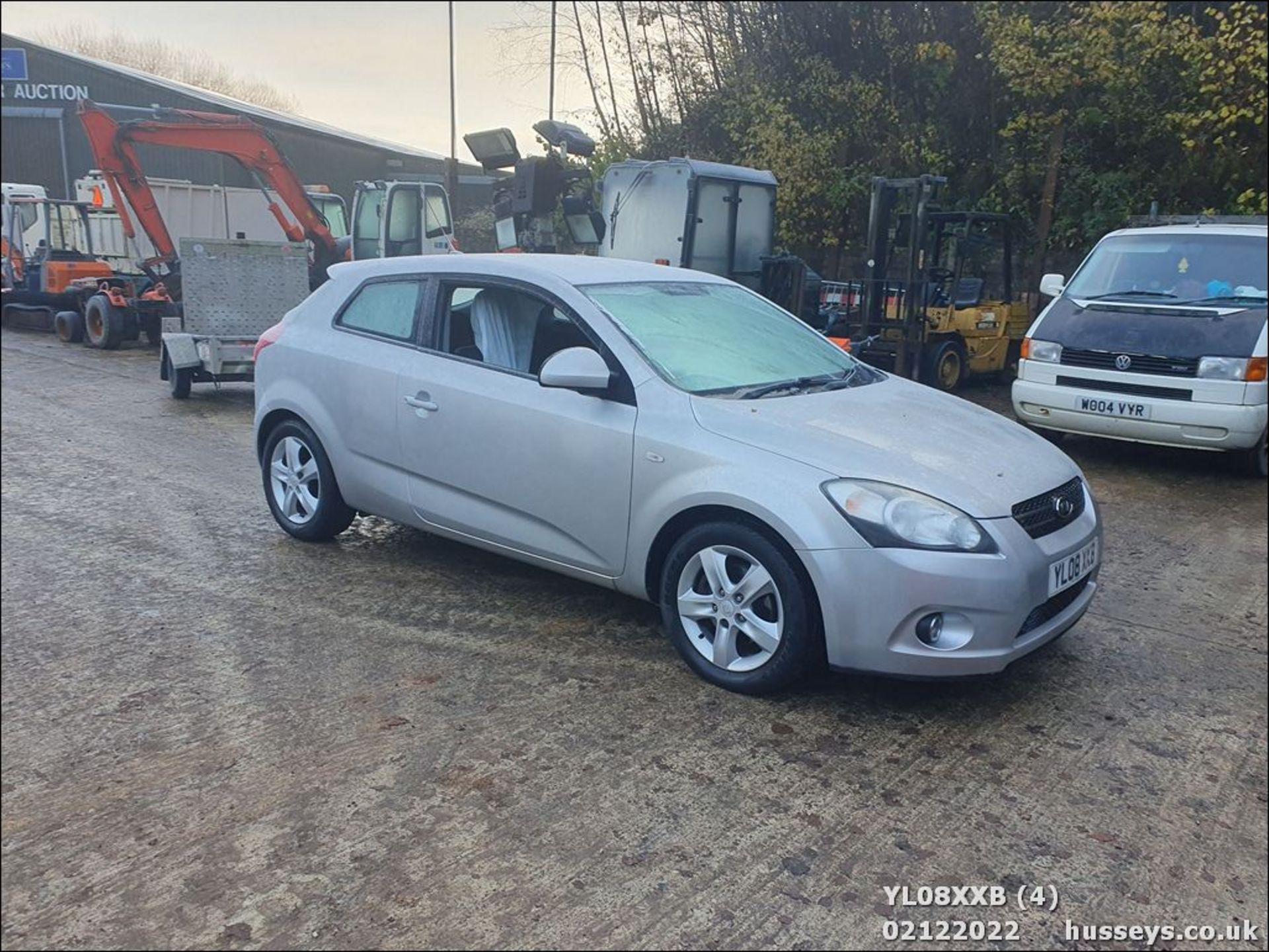 08/08 KIA PRO CEE'D ZR-7 - 1396cc 3dr Hatchback (Silver, 76k) - Image 5 of 33