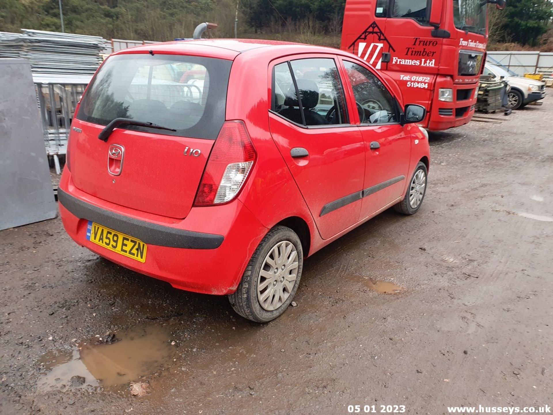 10/59 HYUNDAI I10 CLASSIC - 1248cc 5dr Hatchback (Red, 73k) - Image 15 of 32