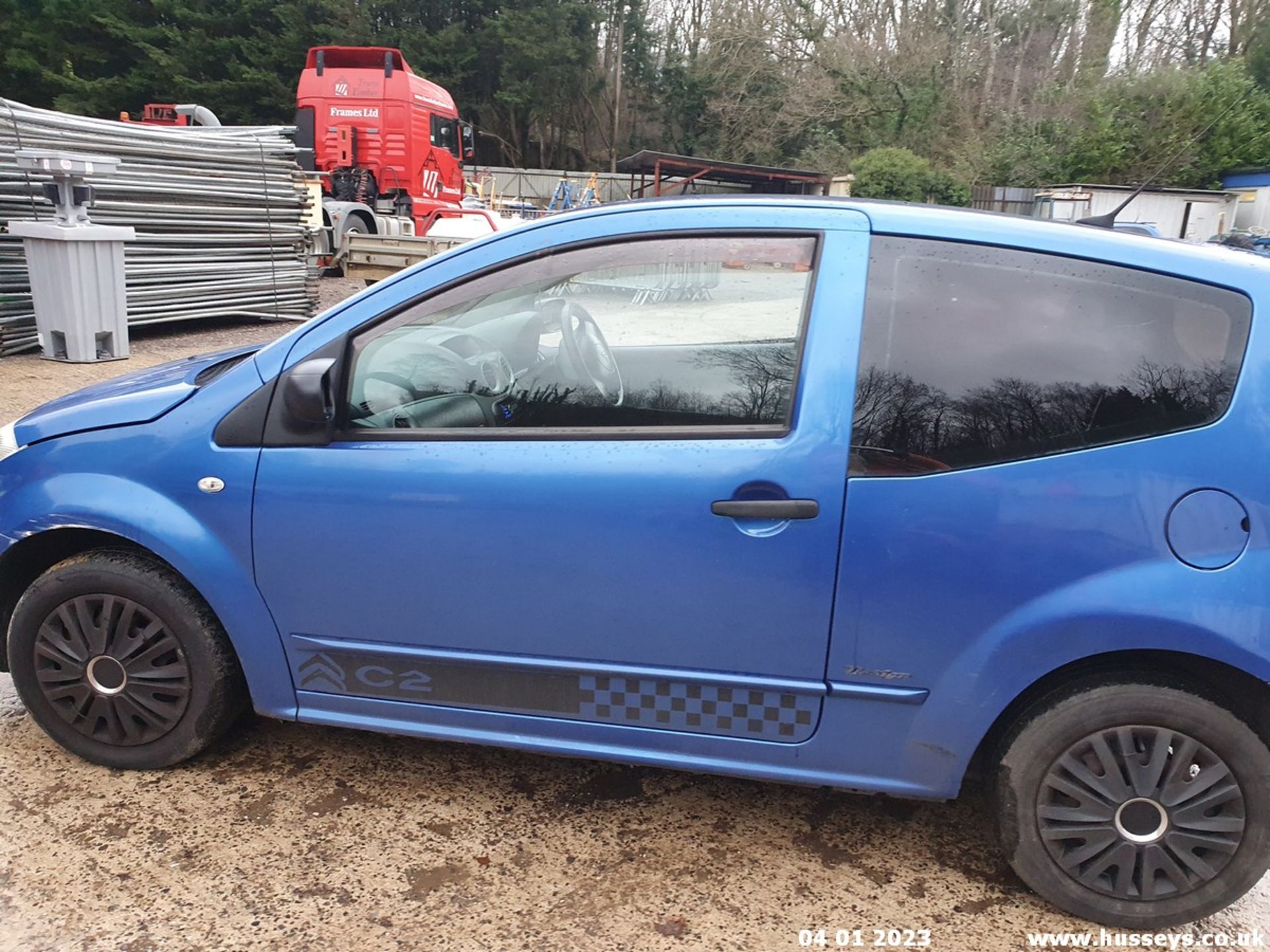 06/06 CITROEN C2 DESIGN - 1124cc 3dr Hatchback (Blue, 113k) - Image 16 of 41