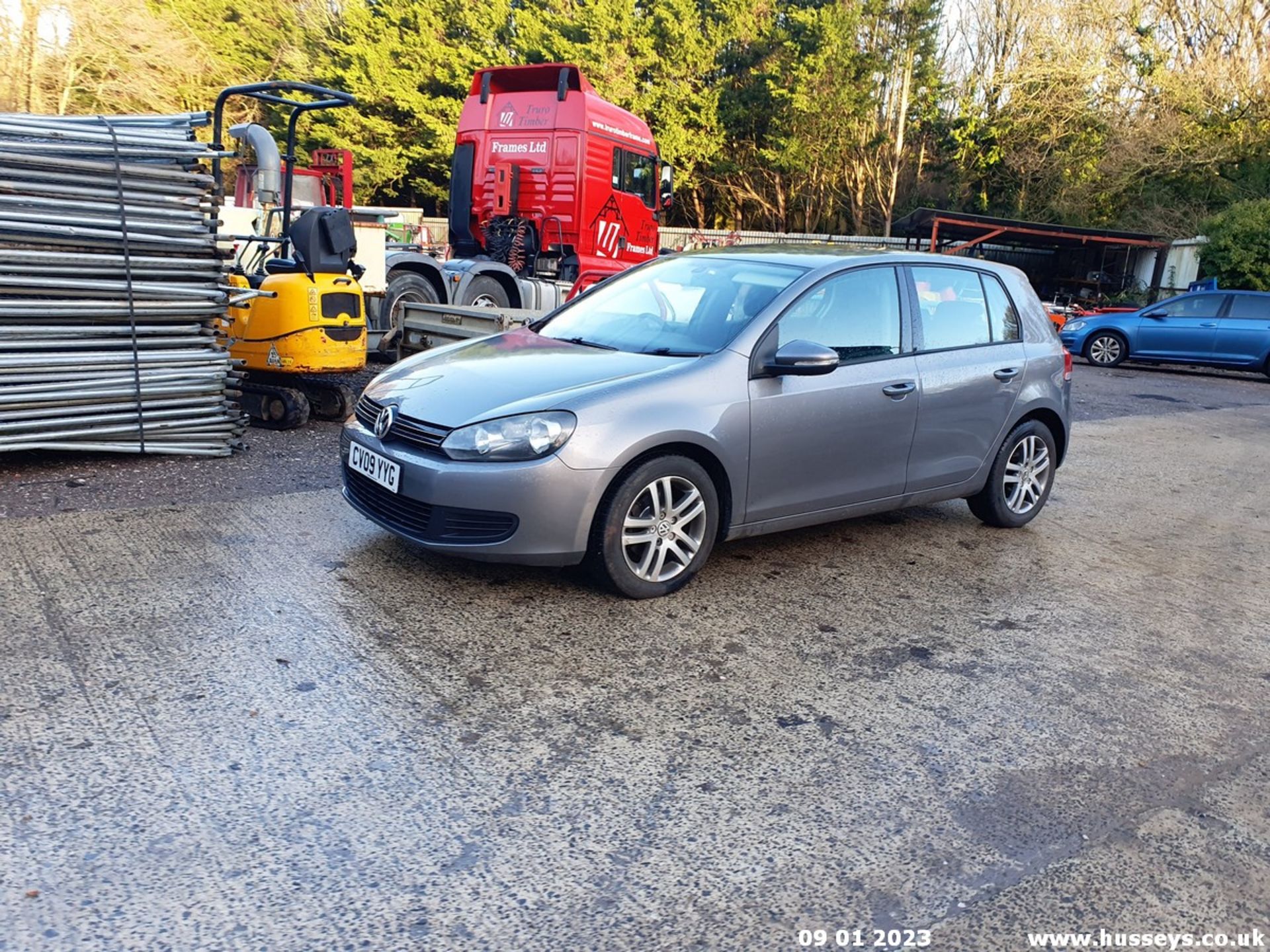 09/09 VOLKSWAGEN GOLF SE TDI - 1968cc 5dr Hatchback (Grey, 146k) - Image 23 of 30