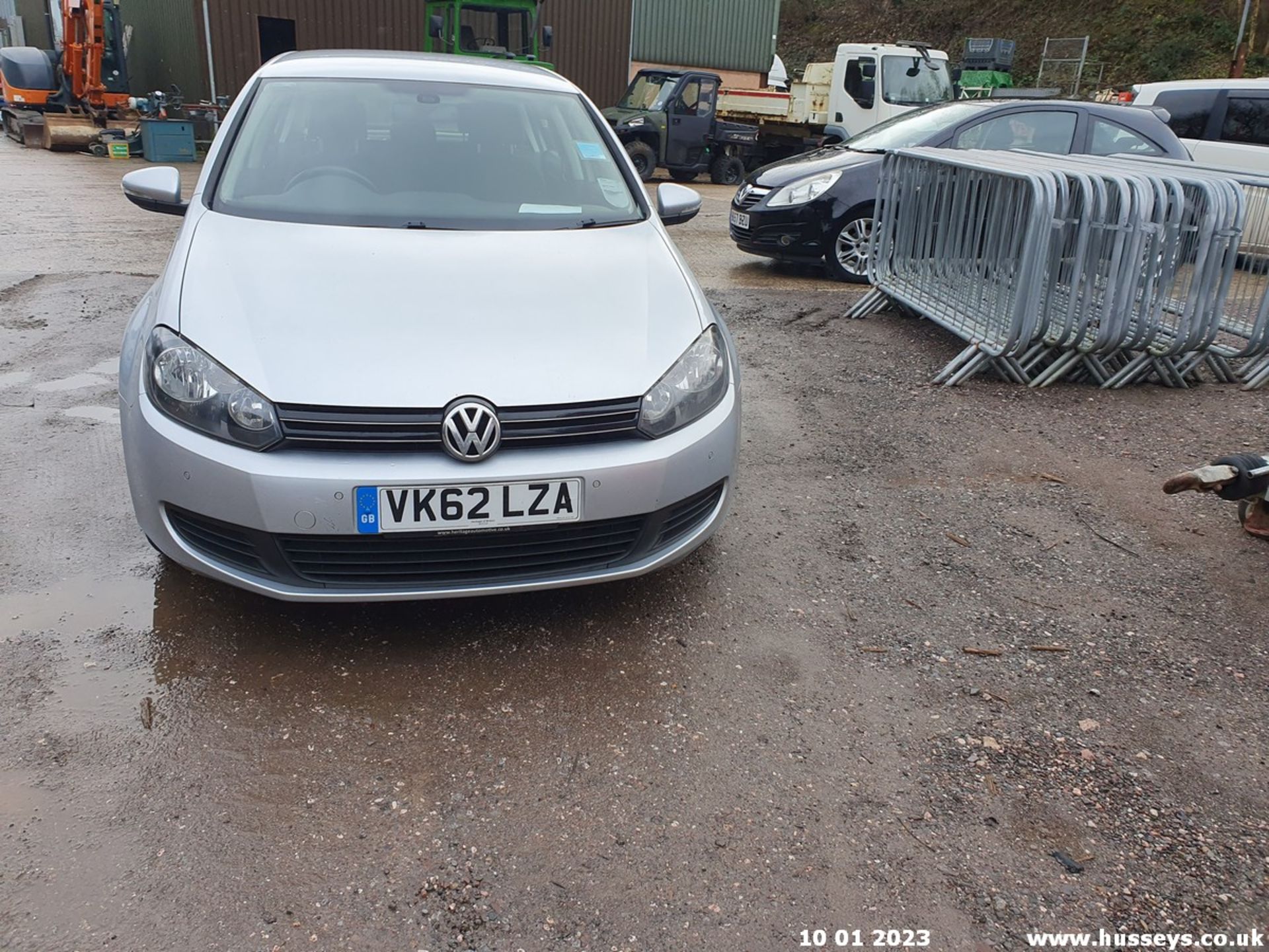 12/62 VOLKSWAGEN GOLF MATCH TDI - 1598cc 5dr Hatchback (Silver, 85k) - Image 6 of 48