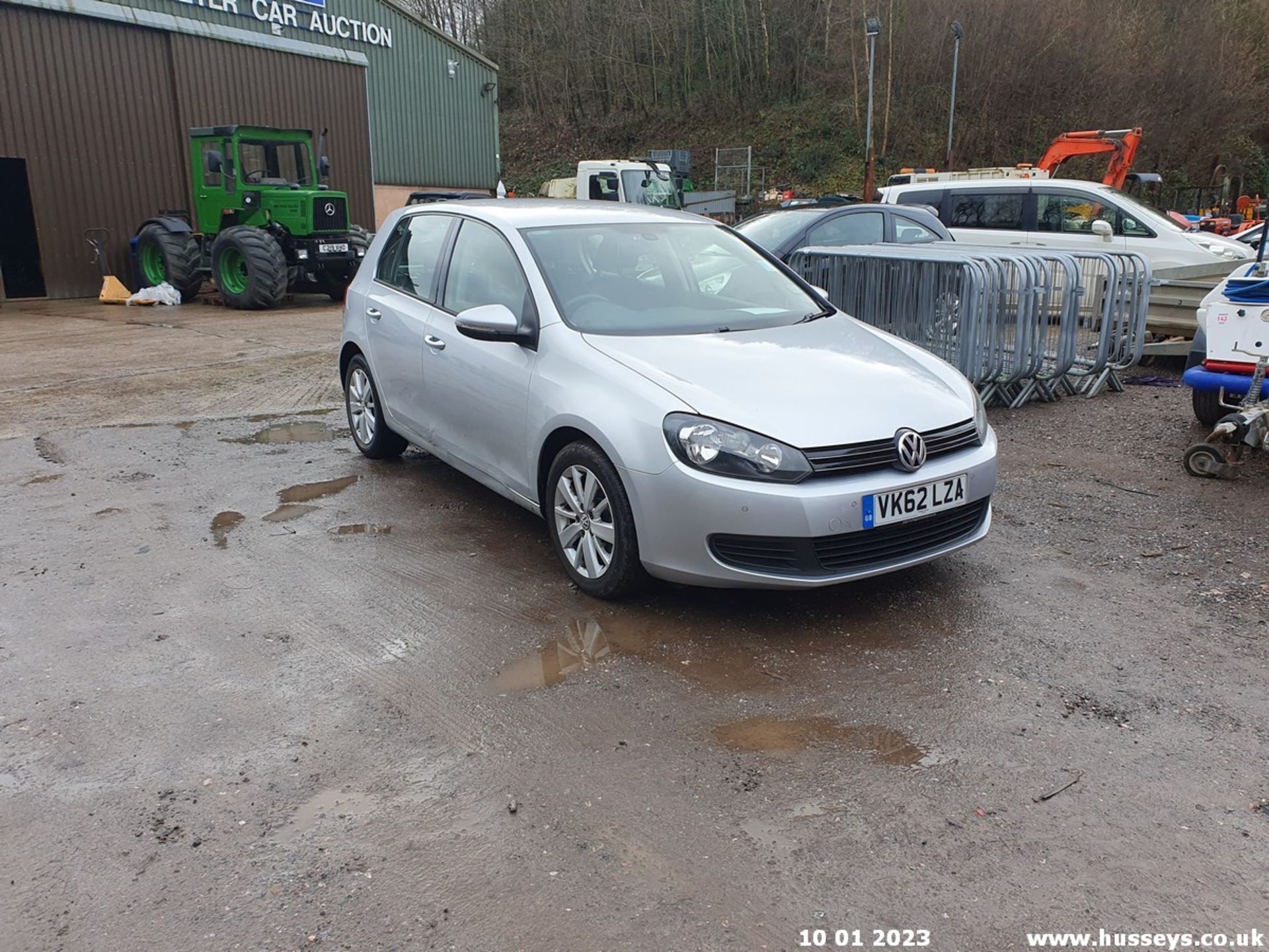 12/62 VOLKSWAGEN GOLF MATCH TDI - 1598cc 5dr Hatchback (Silver, 85k) - Image 3 of 48