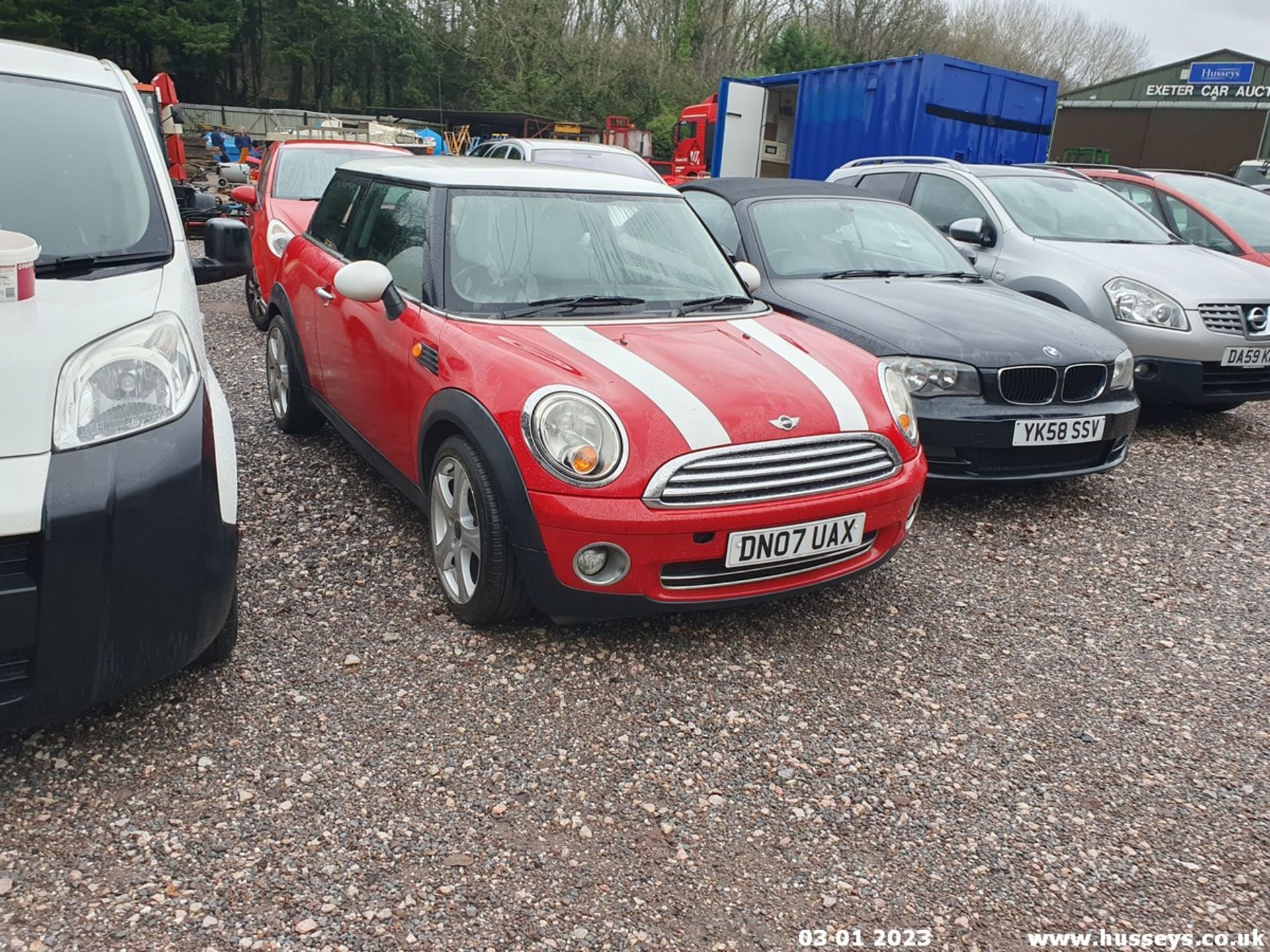 07/07 MINI COOPER - 1598cc 3dr Hatchback (Red, 104k) - Image 3 of 21