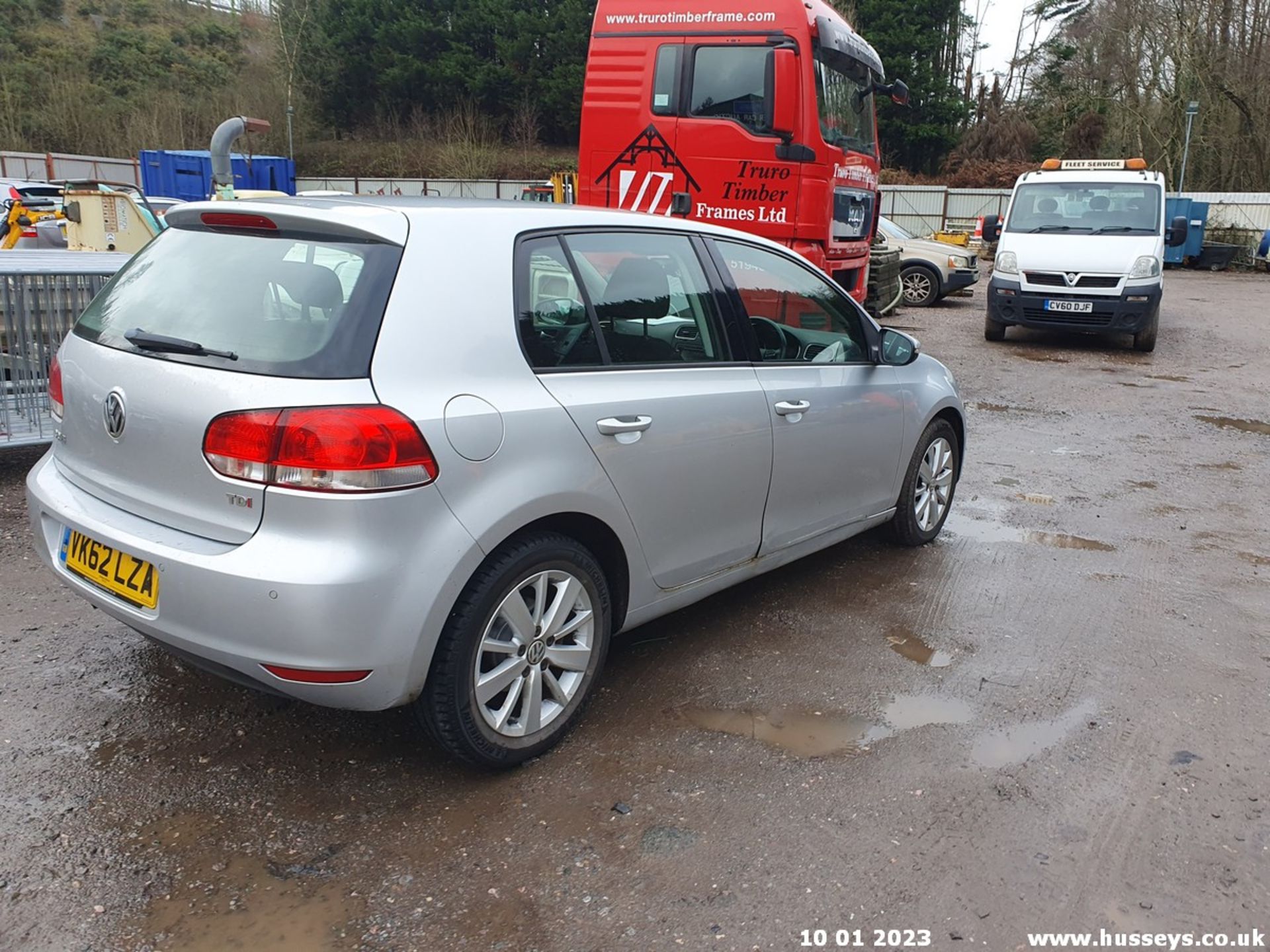 12/62 VOLKSWAGEN GOLF MATCH TDI - 1598cc 5dr Hatchback (Silver, 85k) - Image 22 of 48