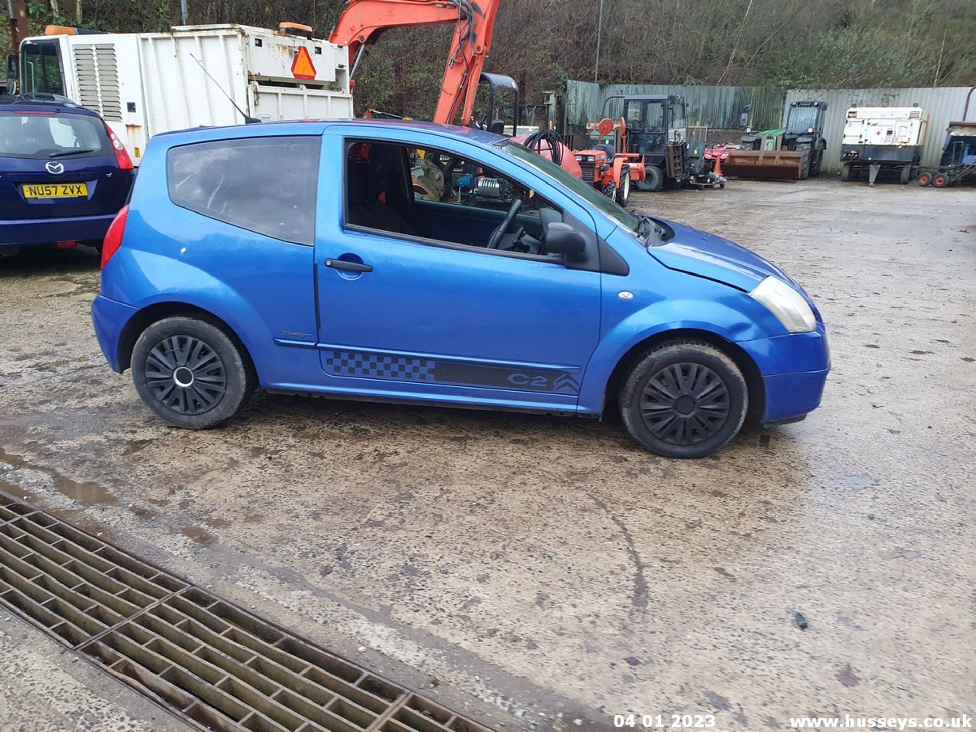 06/06 CITROEN C2 DESIGN - 1124cc 3dr Hatchback (Blue, 113k) - Image 5 of 41