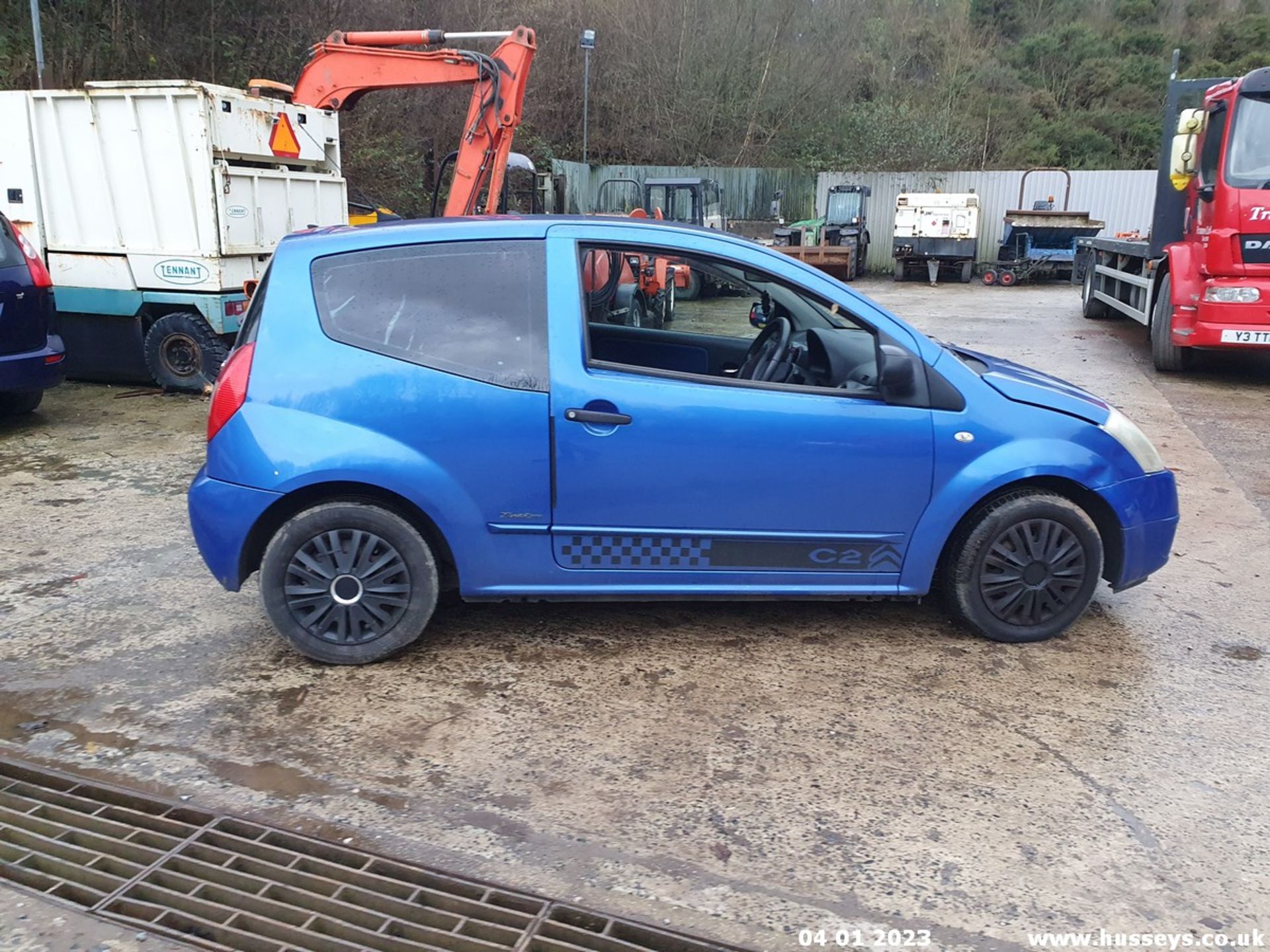 06/06 CITROEN C2 DESIGN - 1124cc 3dr Hatchback (Blue, 113k) - Image 6 of 41