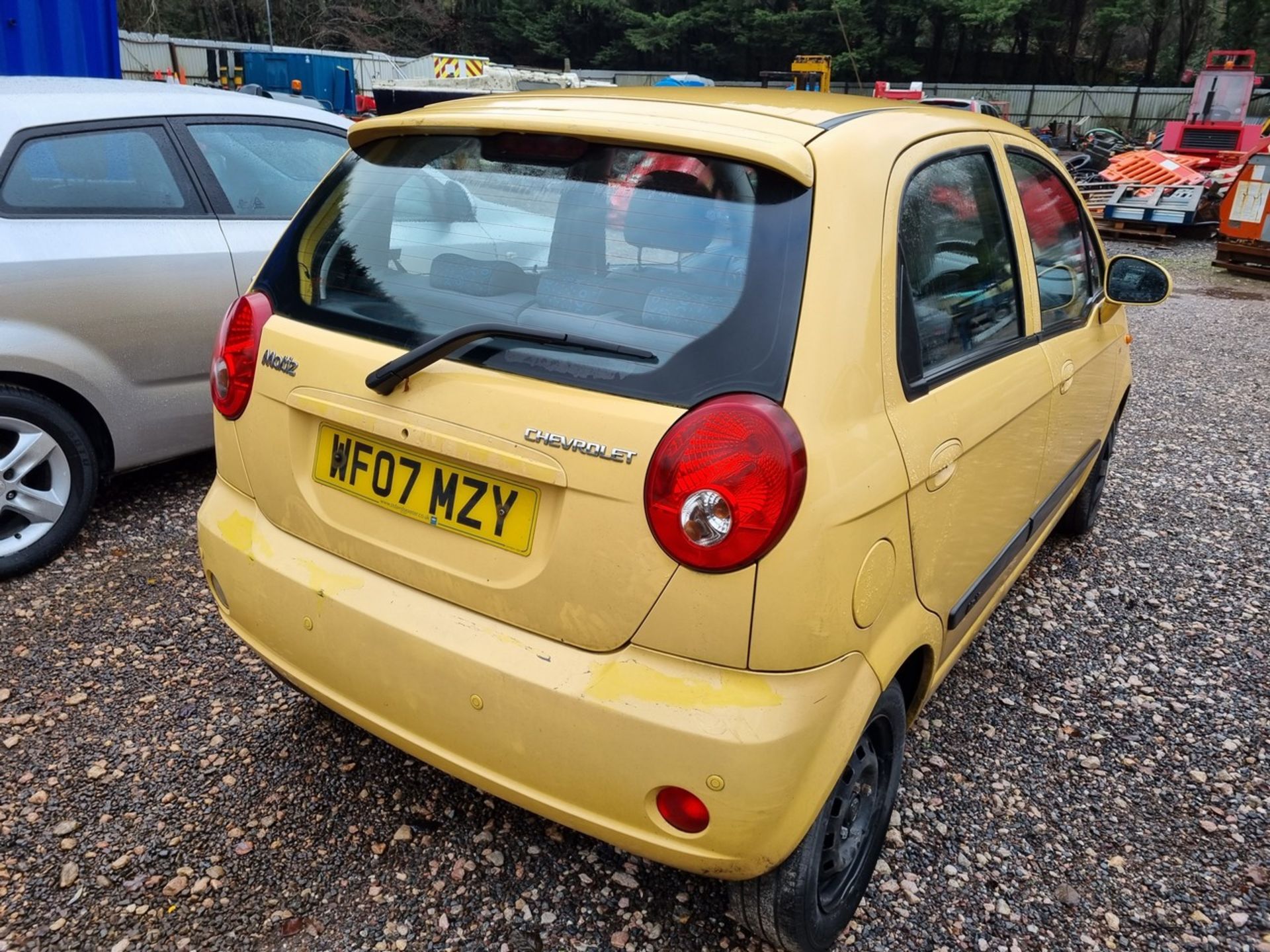 07/07 CHEVROLET MATIZ SE - 995cc 5dr Hatchback (Yellow, 40k) - Image 10 of 14