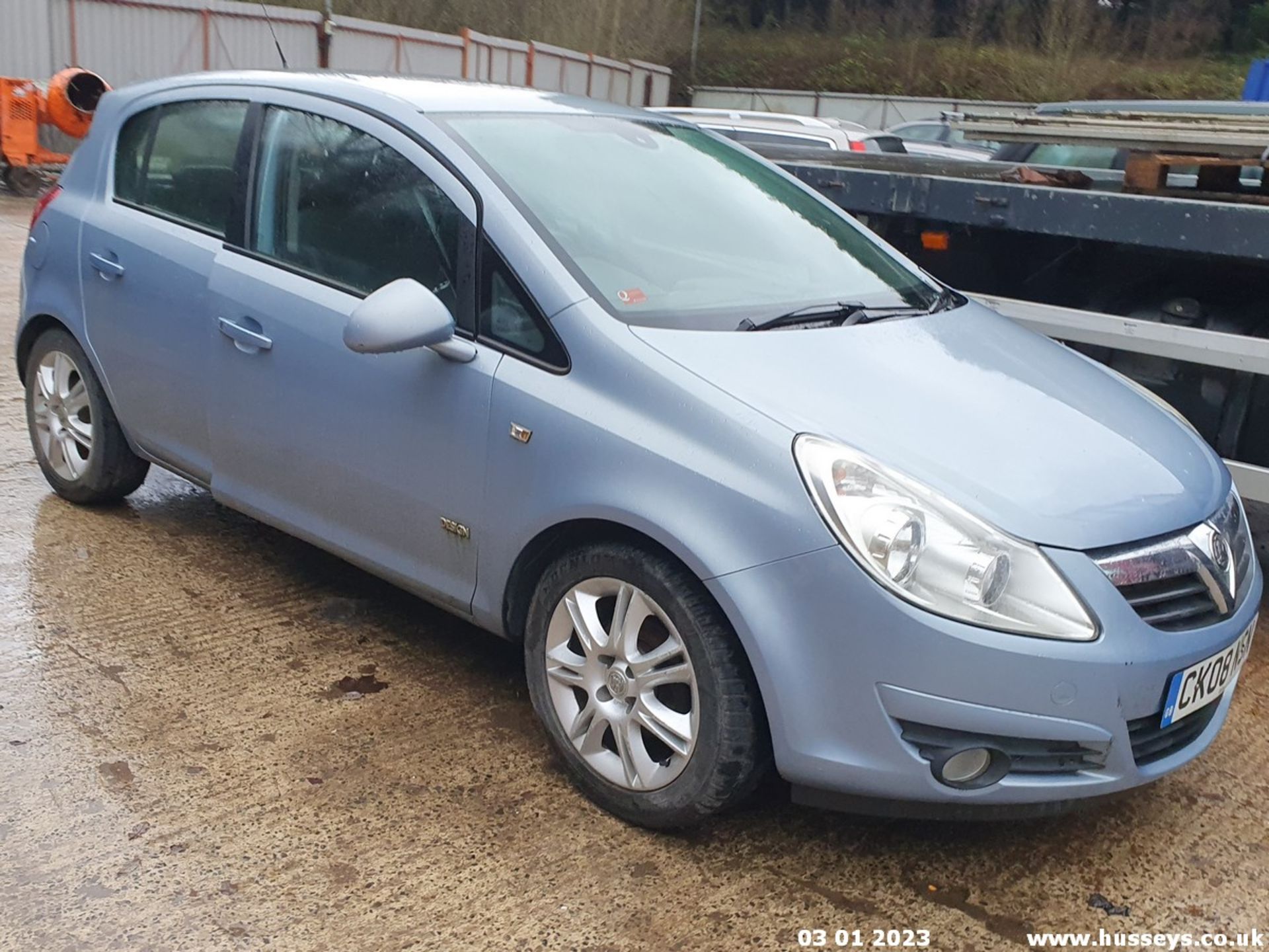 08/08 VAUXHALL CORSA DESIGN - 1229cc 5dr Hatchback (Blue, 57k)