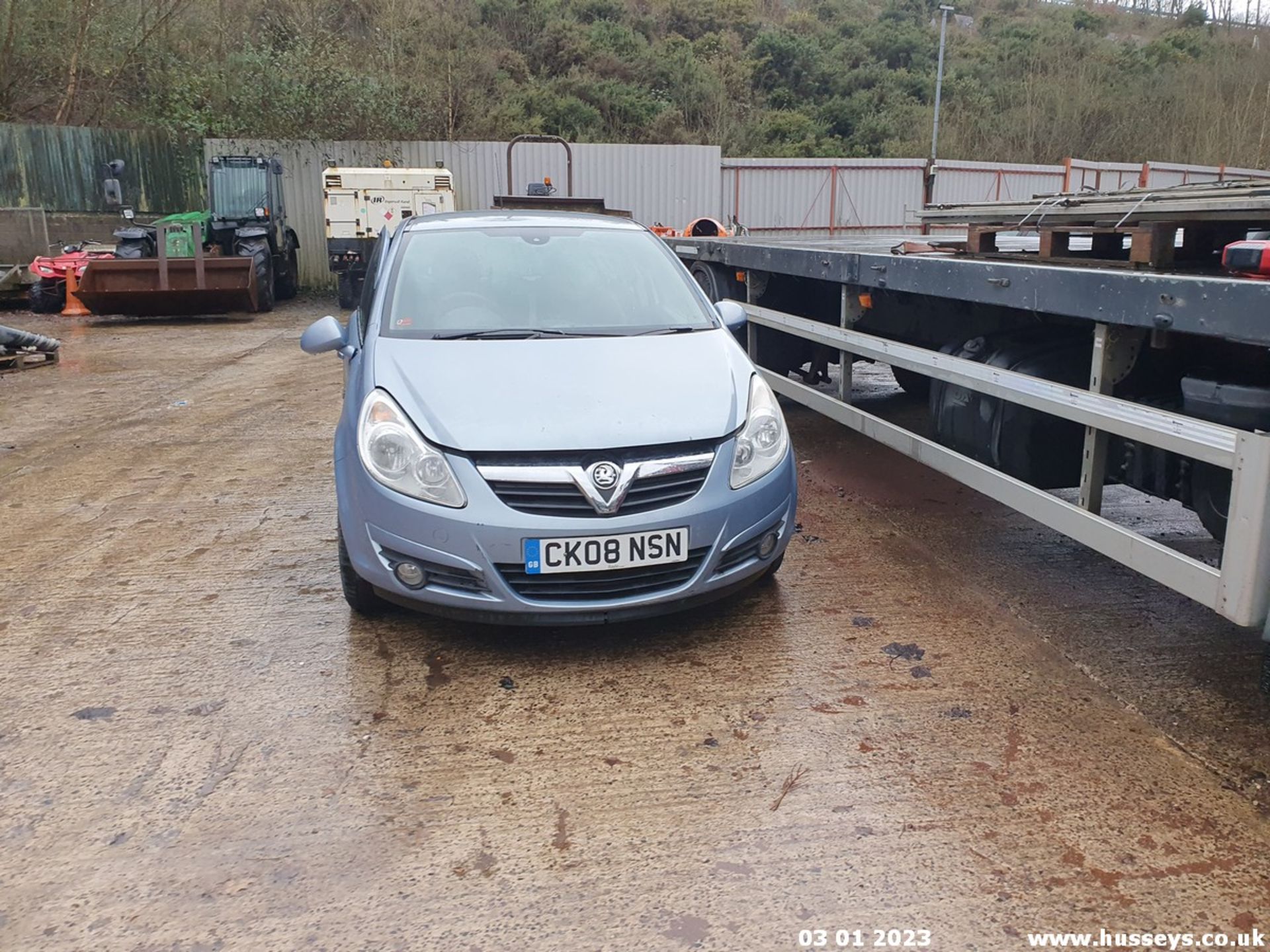 08/08 VAUXHALL CORSA DESIGN - 1229cc 5dr Hatchback (Blue, 57k) - Image 5 of 20