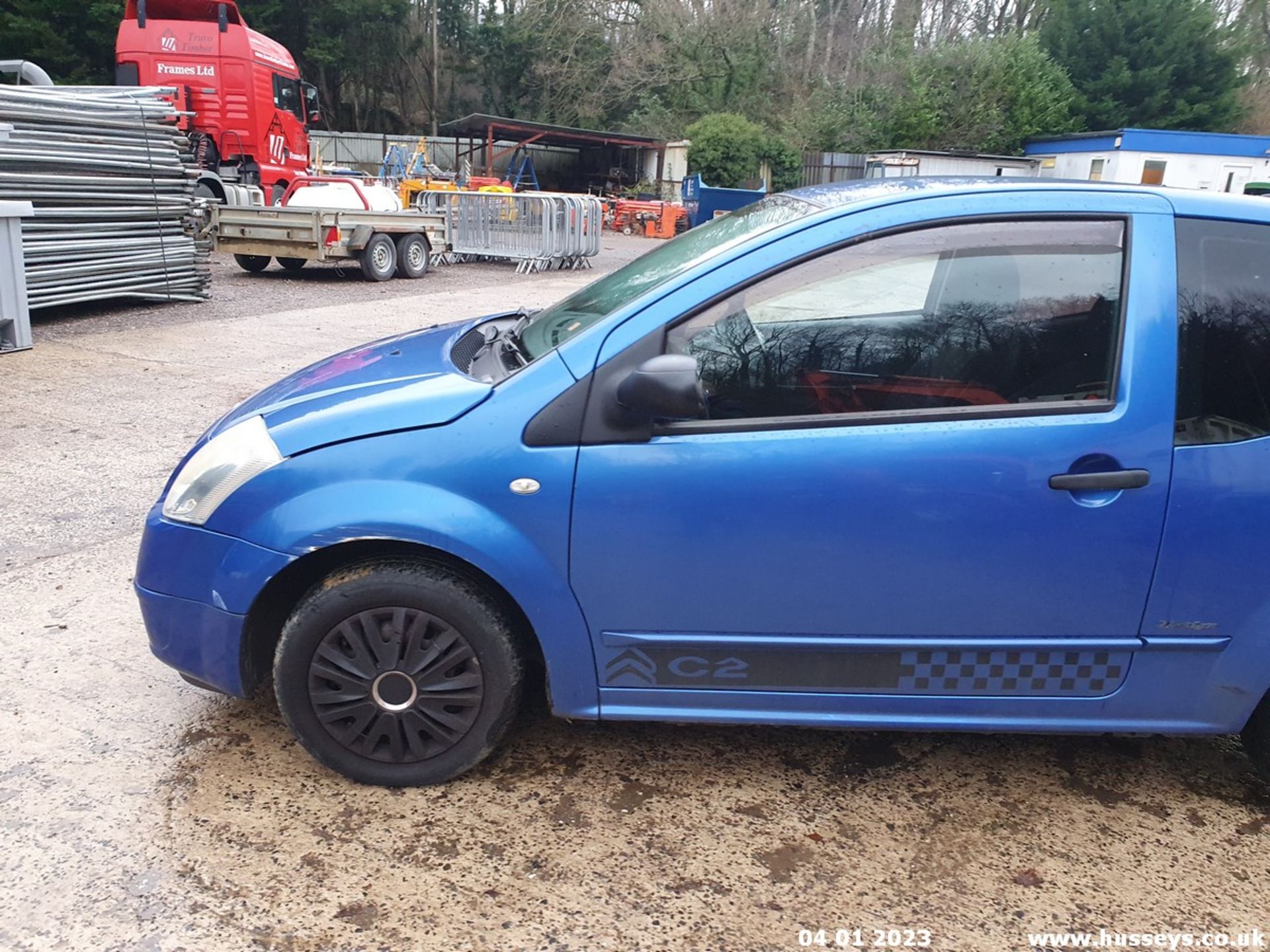 06/06 CITROEN C2 DESIGN - 1124cc 3dr Hatchback (Blue, 113k) - Image 17 of 41