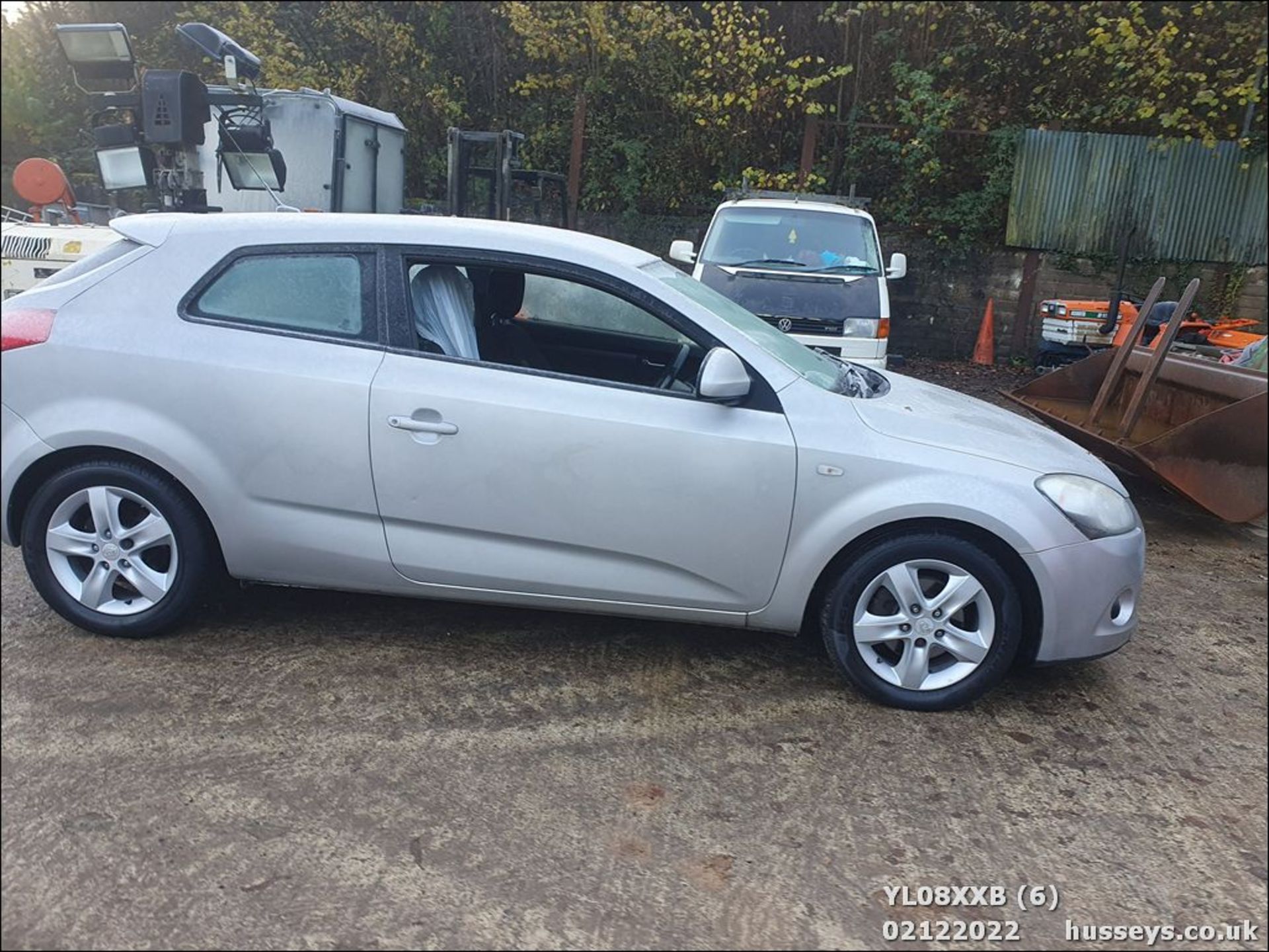 08/08 KIA PRO CEE'D ZR-7 - 1396cc 3dr Hatchback (Silver, 76k) - Image 7 of 33