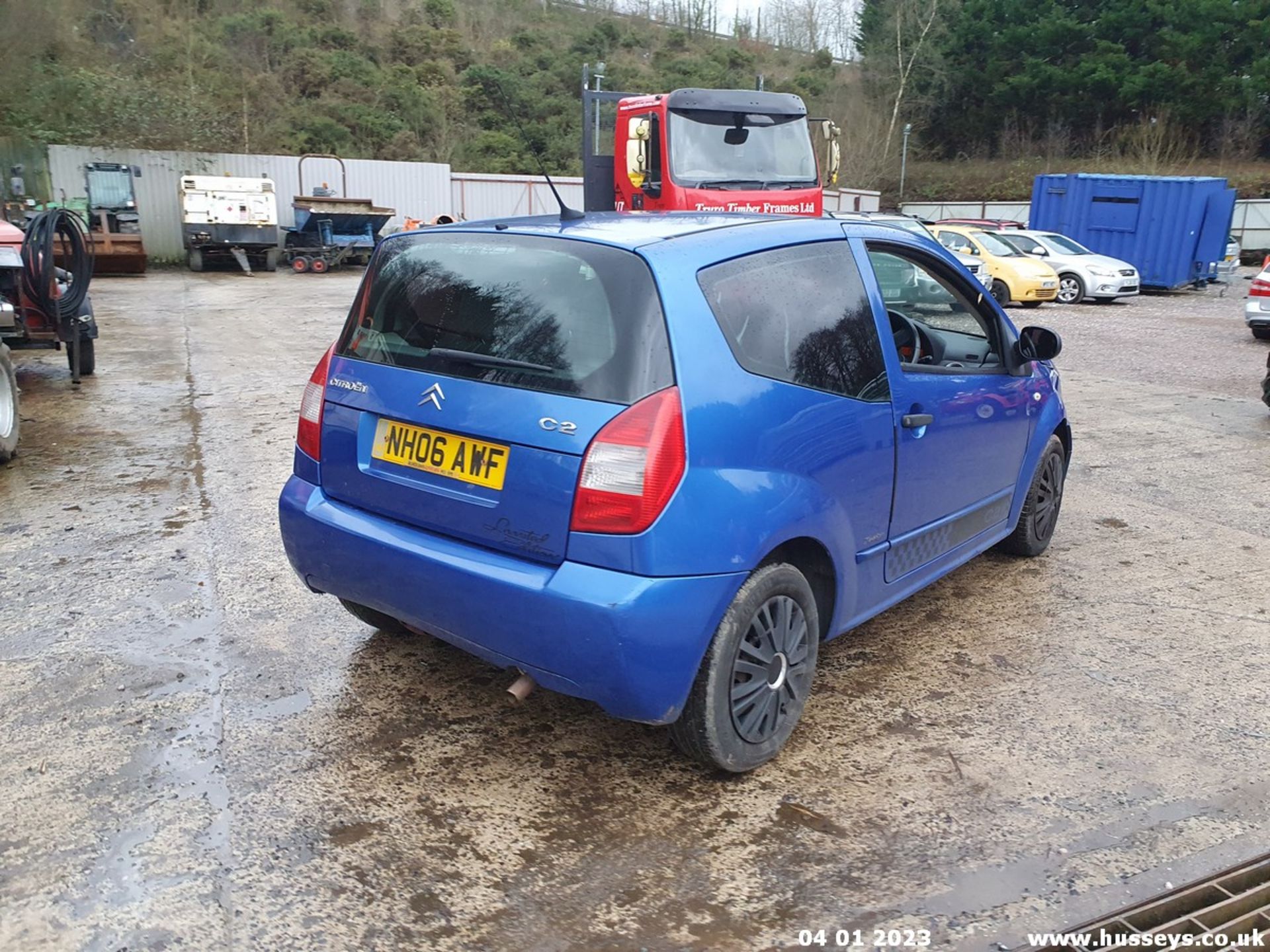 06/06 CITROEN C2 DESIGN - 1124cc 3dr Hatchback (Blue, 113k) - Image 9 of 41