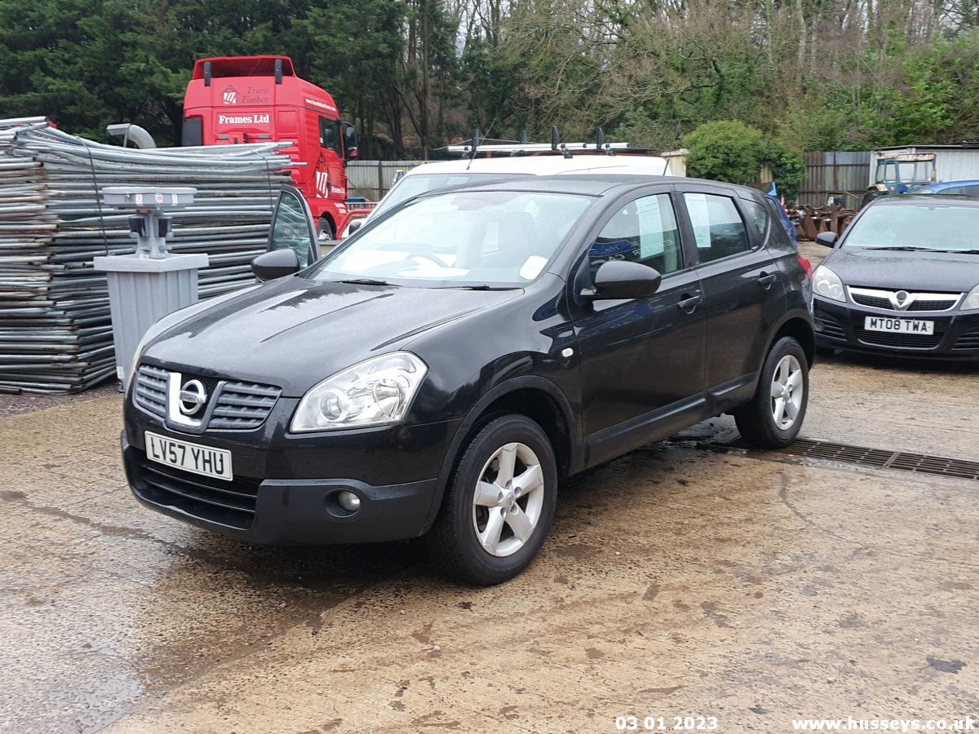 07/57 NISSAN QASHQAI ACENTA DCI 2WD - 1461cc 5dr Hatchback (Black, 150k) - Image 24 of 26