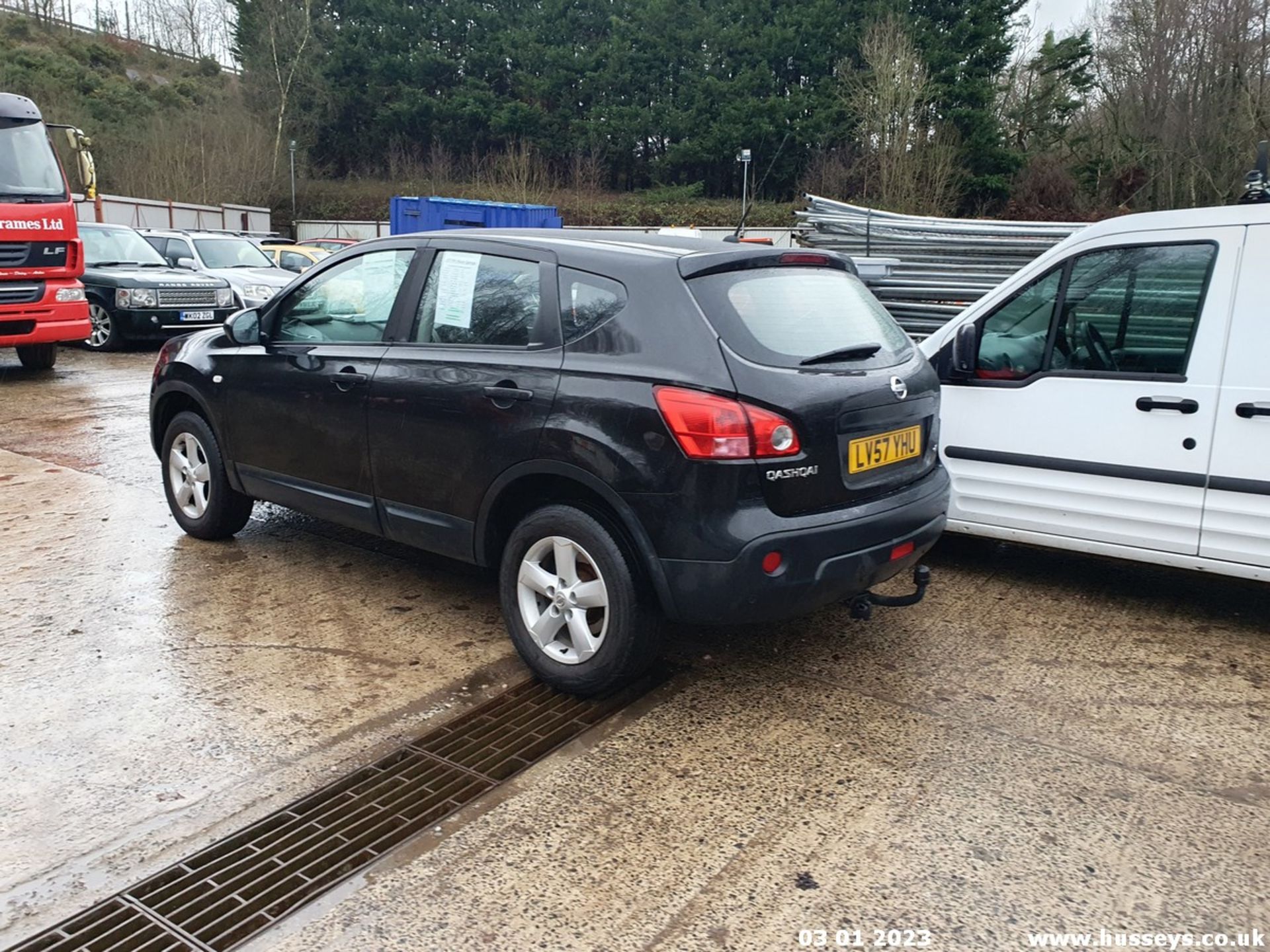 07/57 NISSAN QASHQAI ACENTA DCI 2WD - 1461cc 5dr Hatchback (Black, 150k) - Image 11 of 26