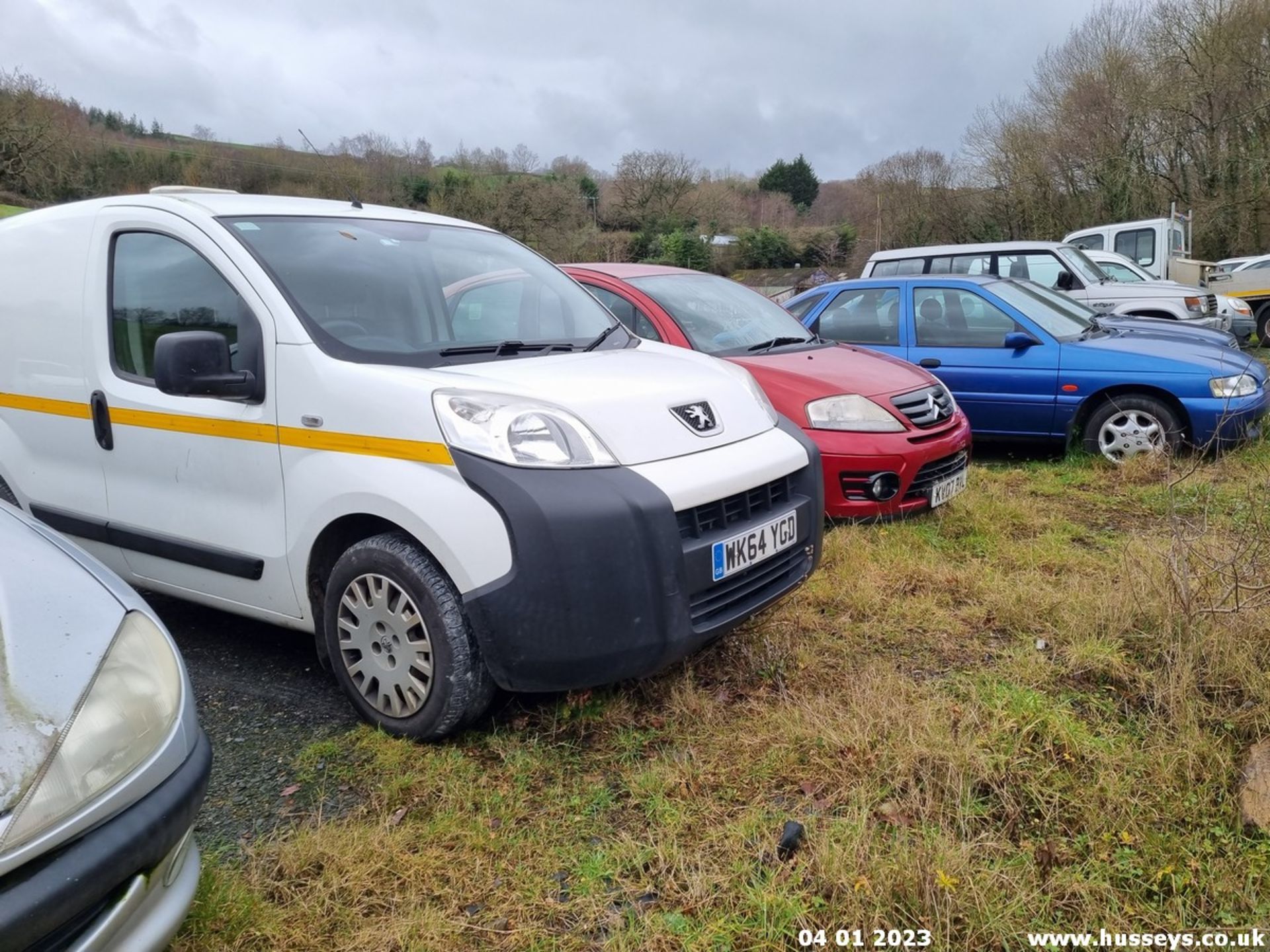 14/64 PEUGEOT BIPPER SE HDI - 1248cc 5dr Van (White, 51k) - Image 7 of 34