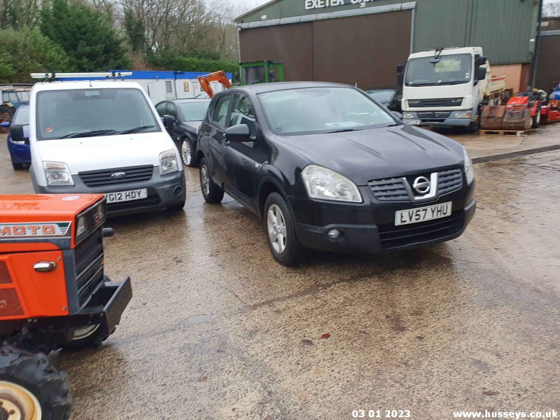 07/57 NISSAN QASHQAI ACENTA DCI 2WD - 1461cc 5dr Hatchback (Black, 150k) - Image 9 of 26