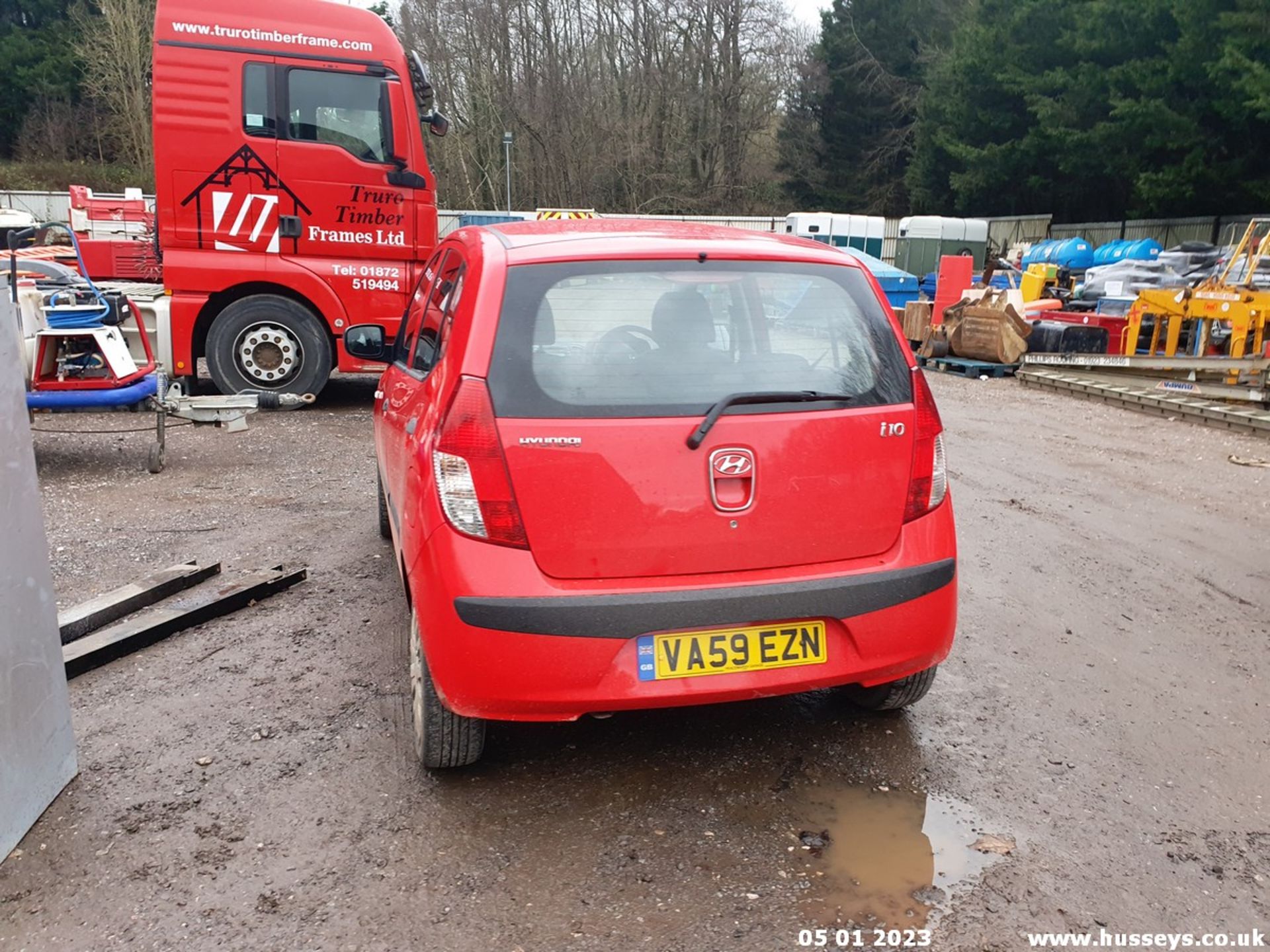 10/59 HYUNDAI I10 CLASSIC - 1248cc 5dr Hatchback (Red, 73k) - Image 11 of 32