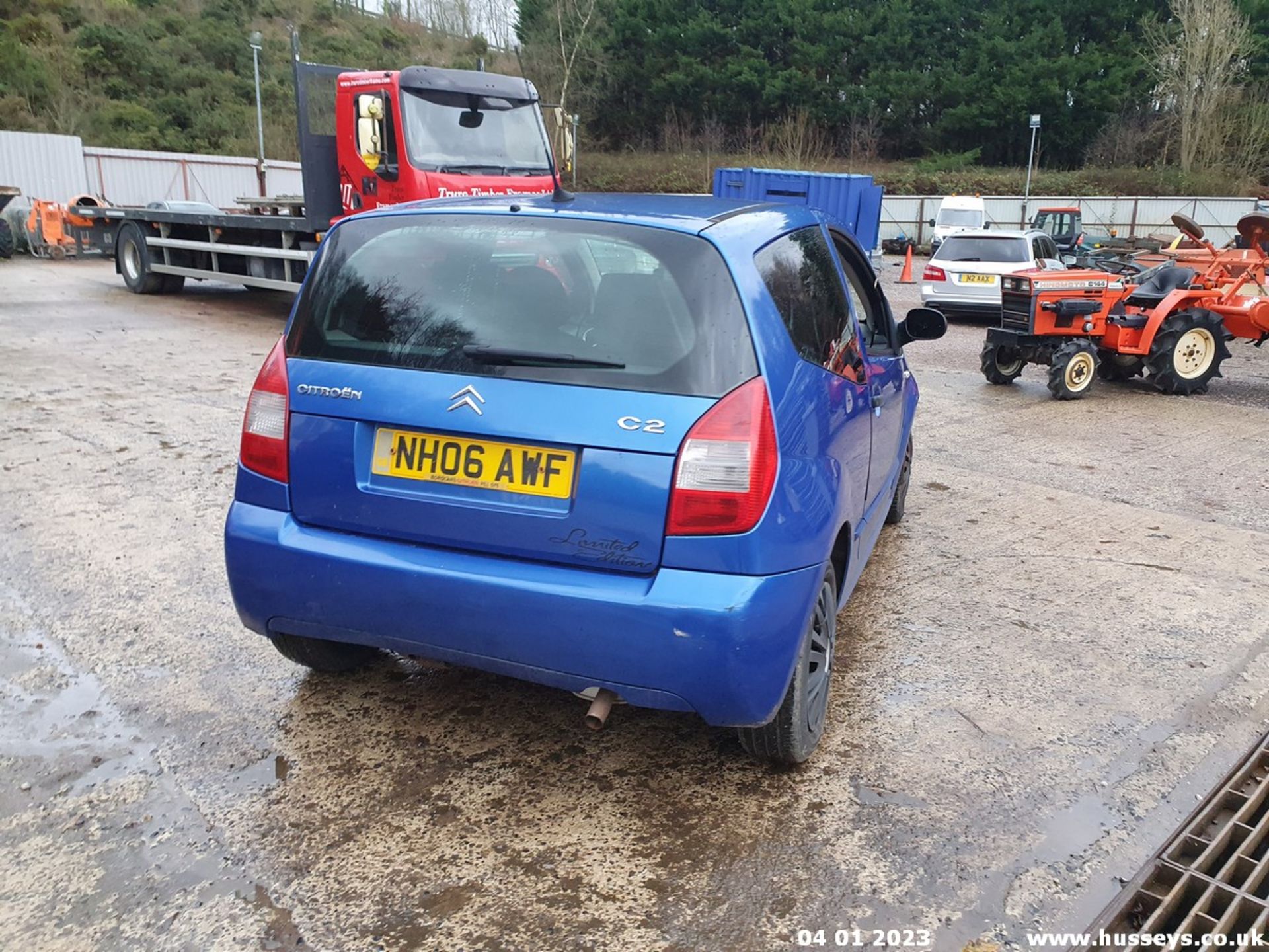 06/06 CITROEN C2 DESIGN - 1124cc 3dr Hatchback (Blue, 113k) - Image 10 of 41