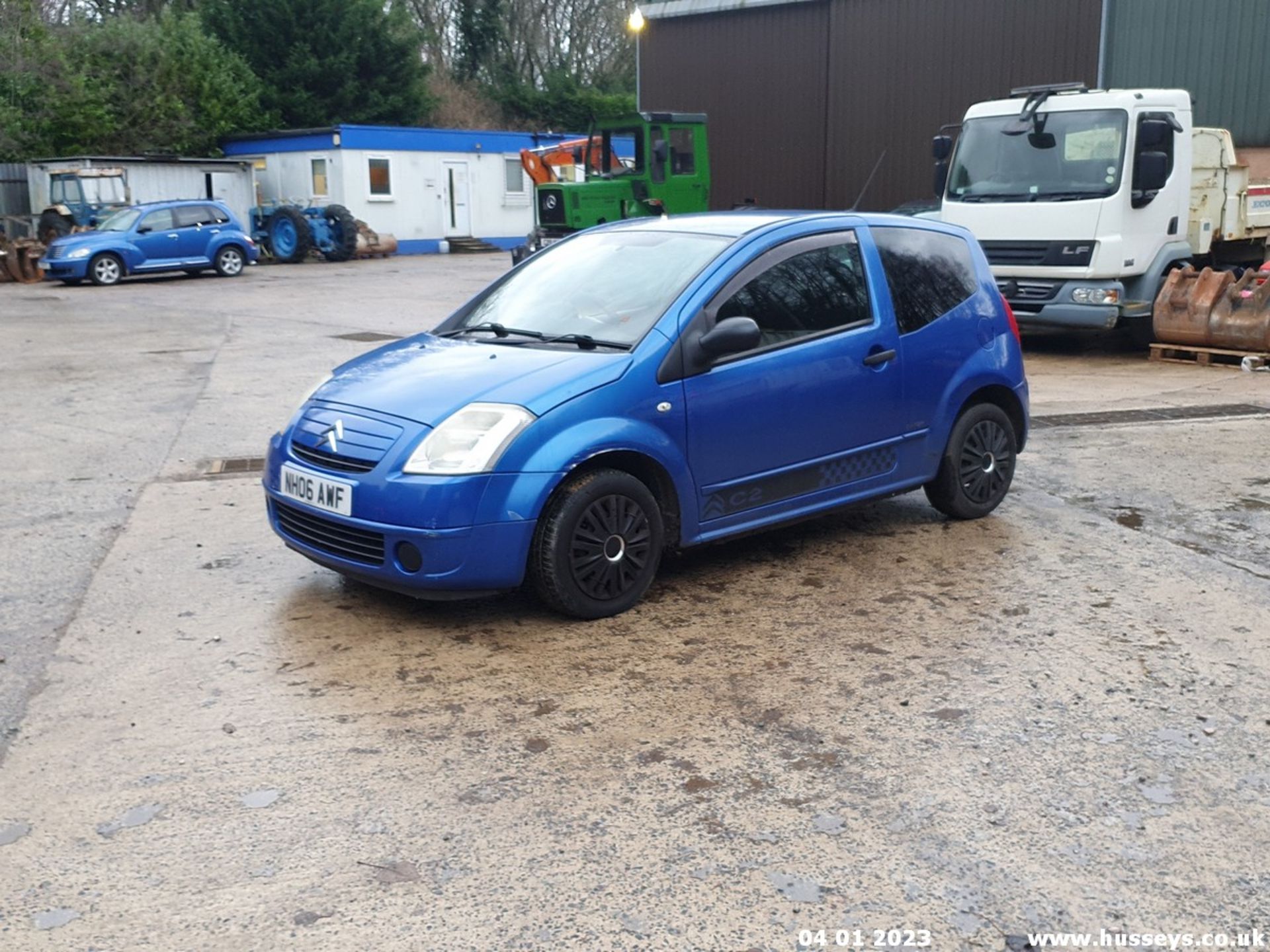 06/06 CITROEN C2 DESIGN - 1124cc 3dr Hatchback (Blue, 113k) - Image 40 of 41