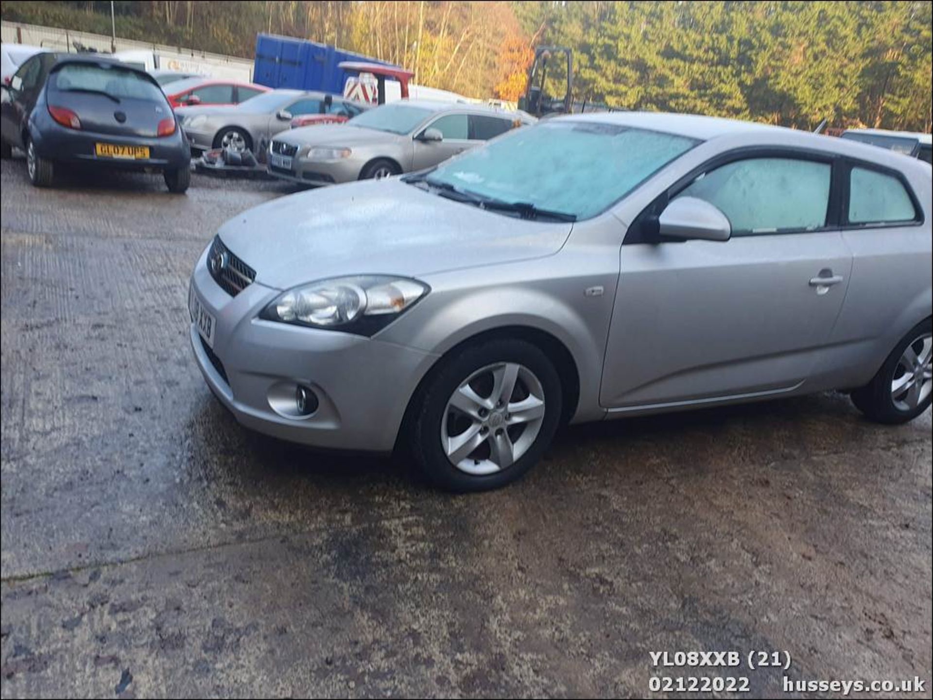 08/08 KIA PRO CEE'D ZR-7 - 1396cc 3dr Hatchback (Silver, 76k) - Image 22 of 33