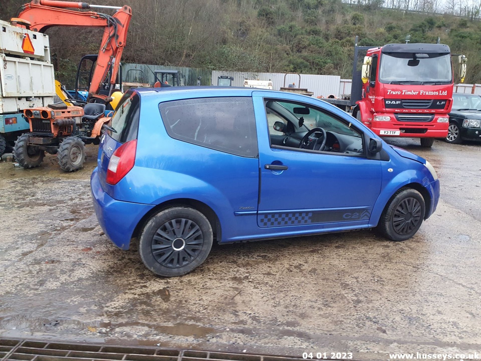 06/06 CITROEN C2 DESIGN - 1124cc 3dr Hatchback (Blue, 113k) - Image 7 of 41