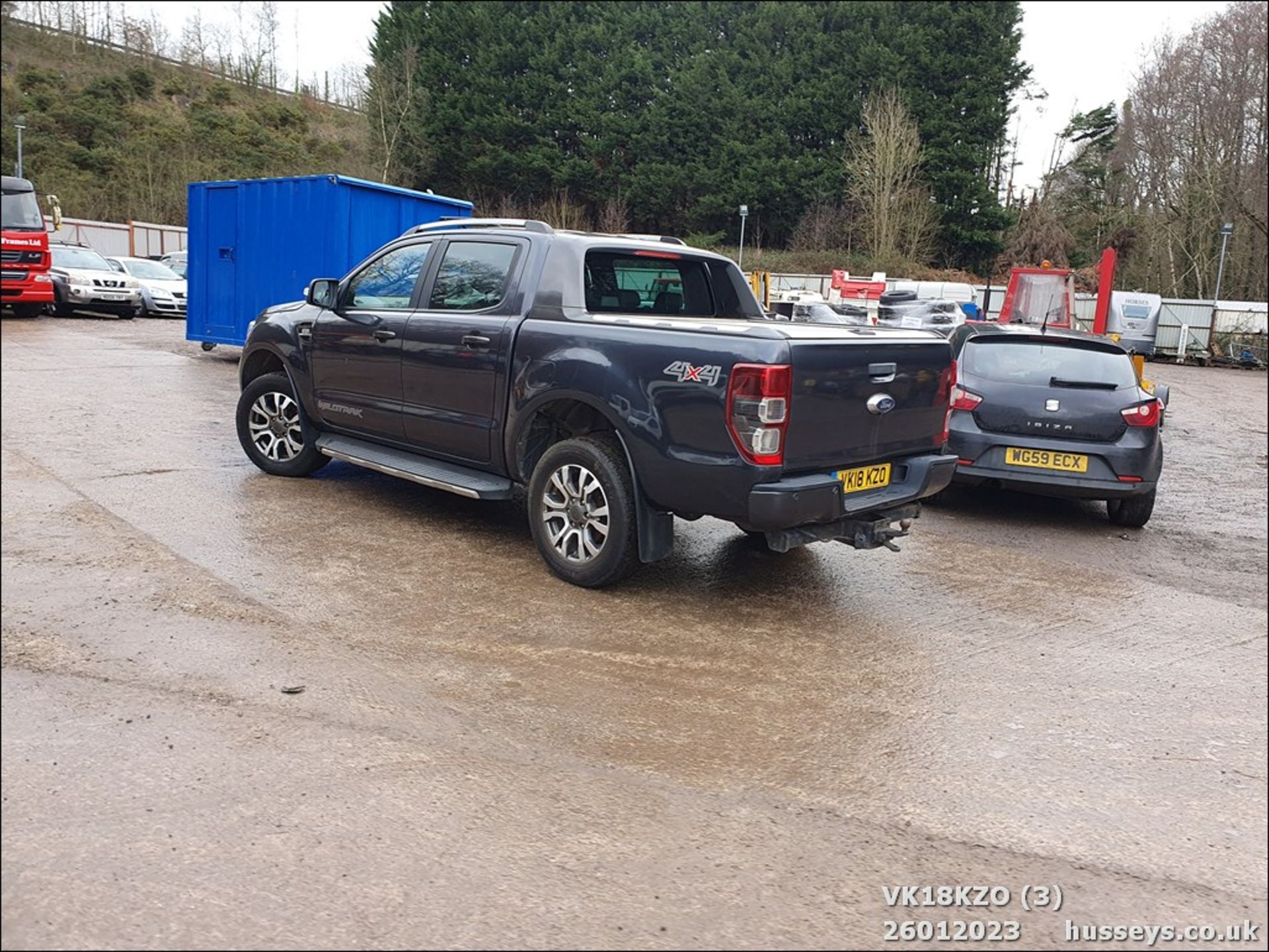 18/18 FORD RANGER WILDTRAK 4X4 DCB T - 3198cc 4dr Pickup (Grey) - Image 4 of 54