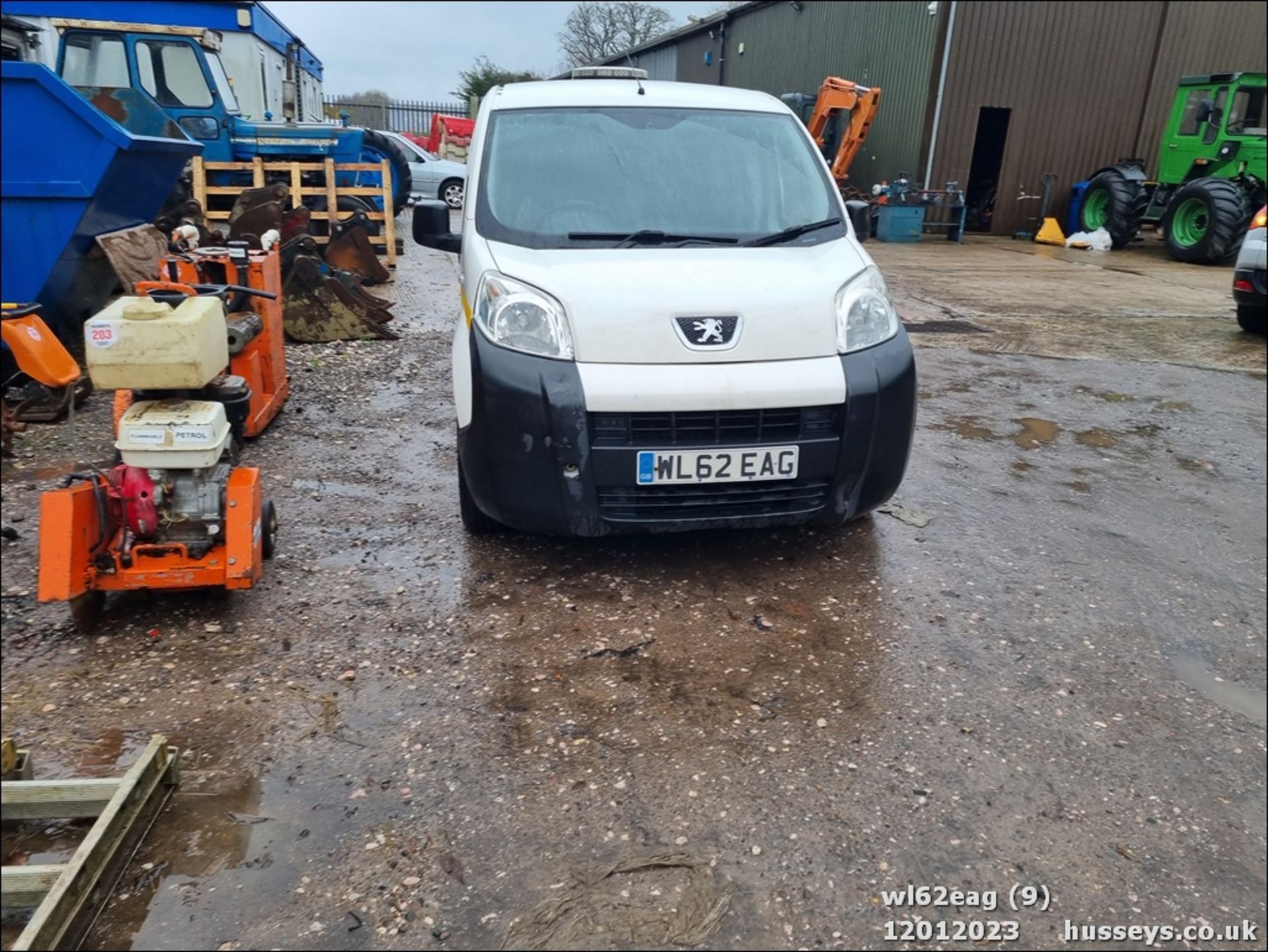 12/62 PEUGEOT BIPPER SE HDI - 1248cc 5dr Van (White, 117k) - Image 9 of 41