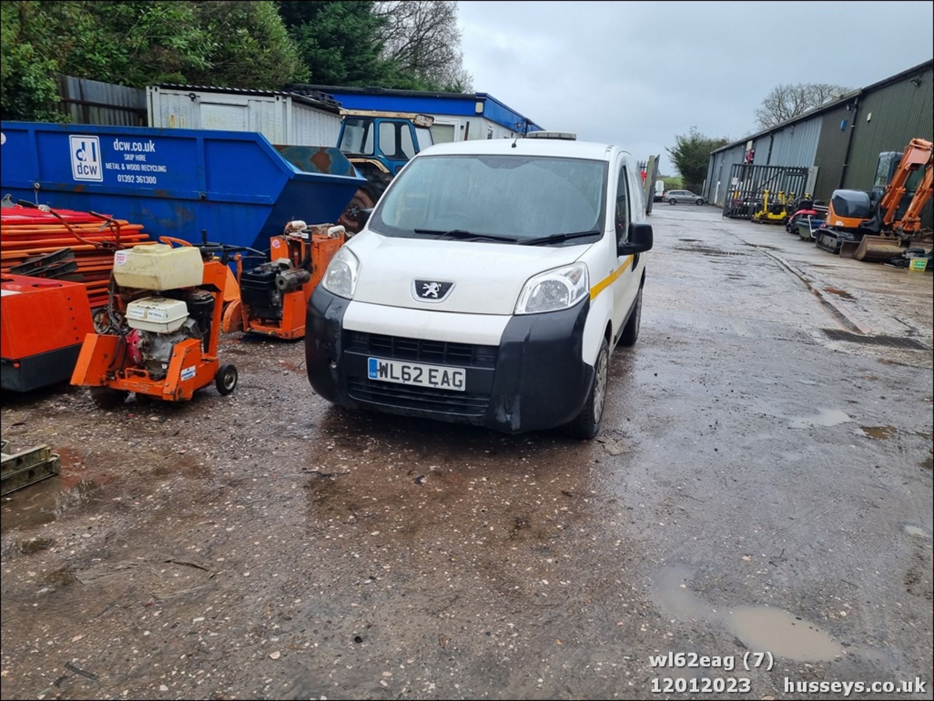 12/62 PEUGEOT BIPPER SE HDI - 1248cc 5dr Van (White, 117k) - Image 7 of 41