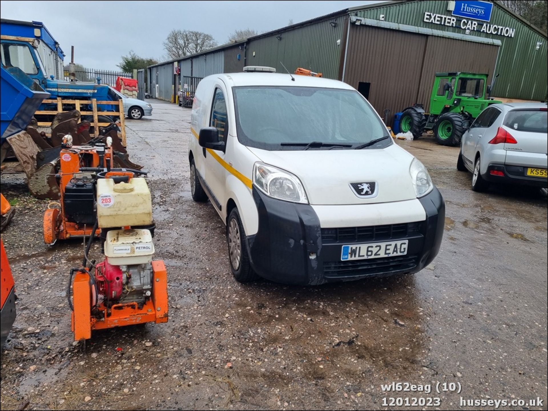 12/62 PEUGEOT BIPPER SE HDI - 1248cc 5dr Van (White, 117k) - Image 10 of 41