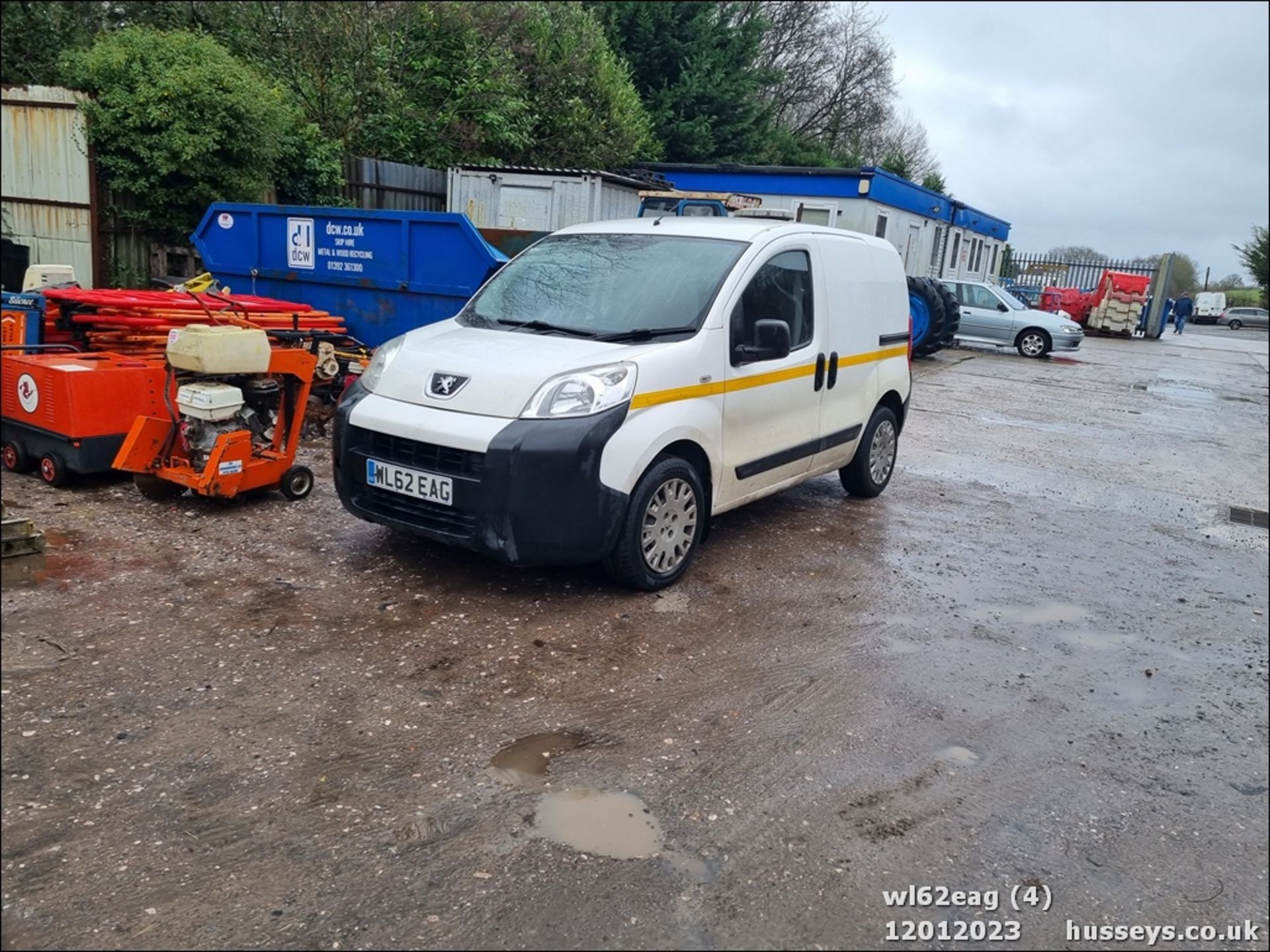 12/62 PEUGEOT BIPPER SE HDI - 1248cc 5dr Van (White, 117k) - Image 4 of 41