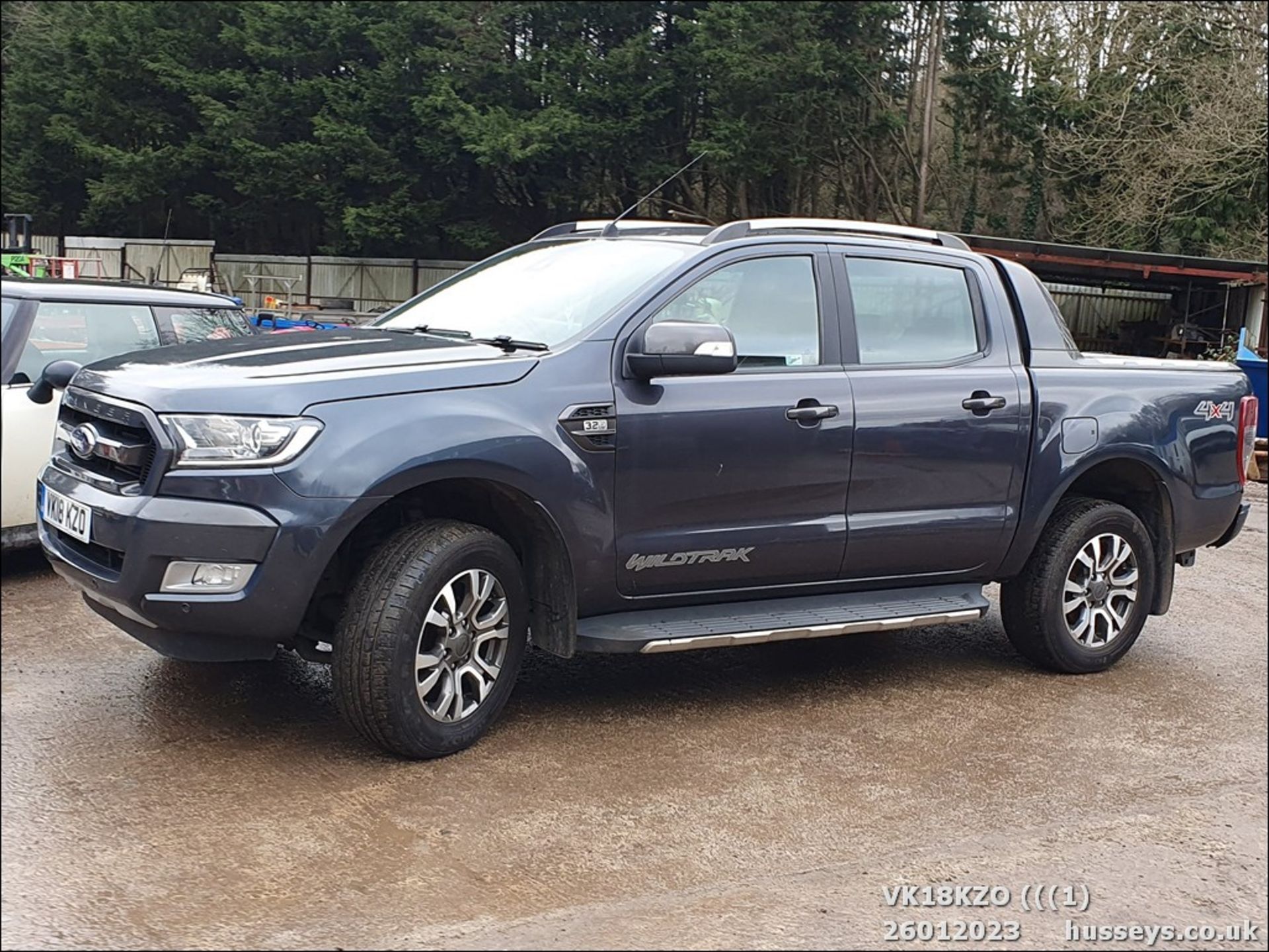 18/18 FORD RANGER WILDTRAK 4X4 DCB T - 3198cc 4dr Pickup (Grey)