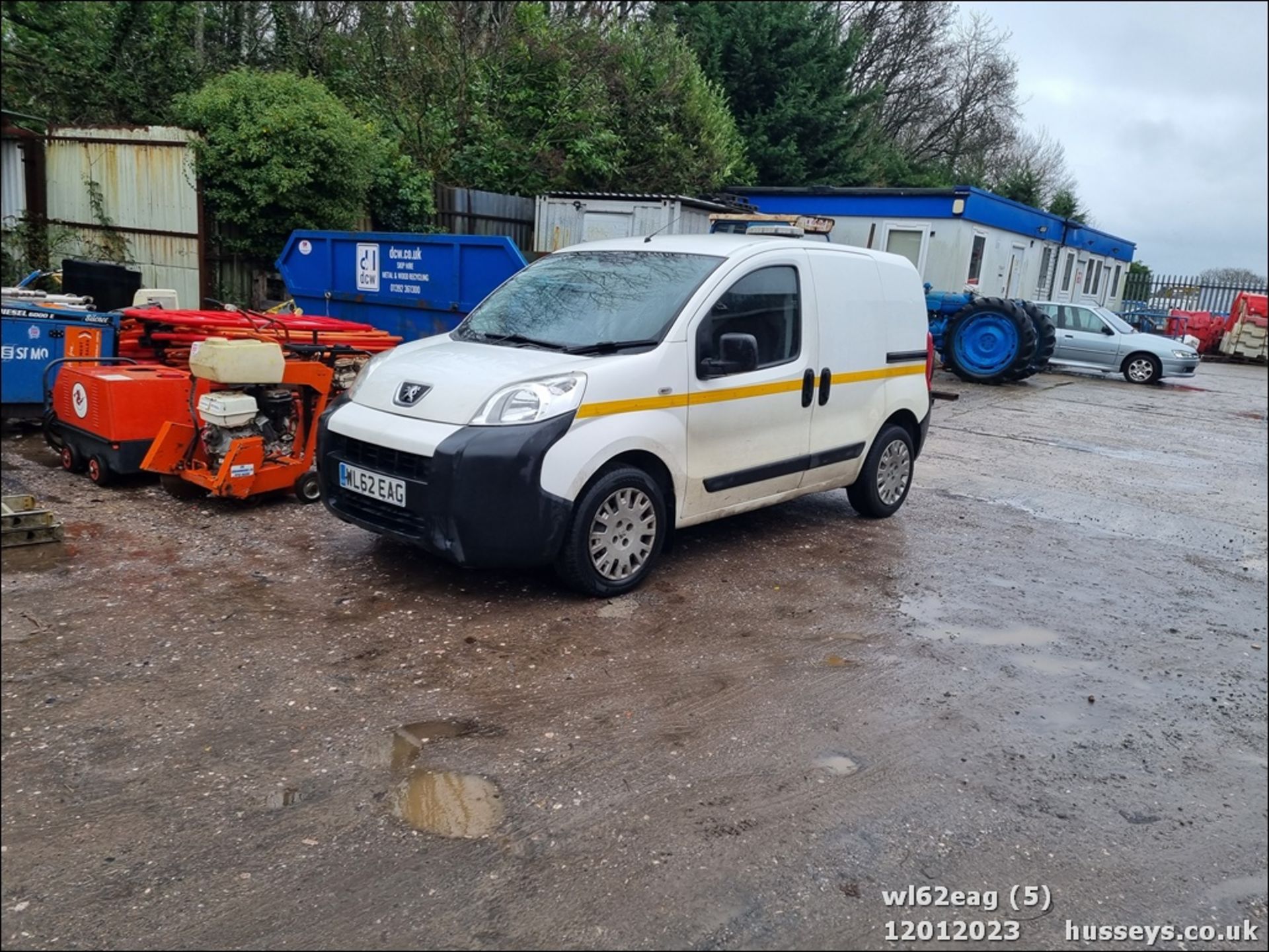 12/62 PEUGEOT BIPPER SE HDI - 1248cc 5dr Van (White, 117k) - Image 5 of 41