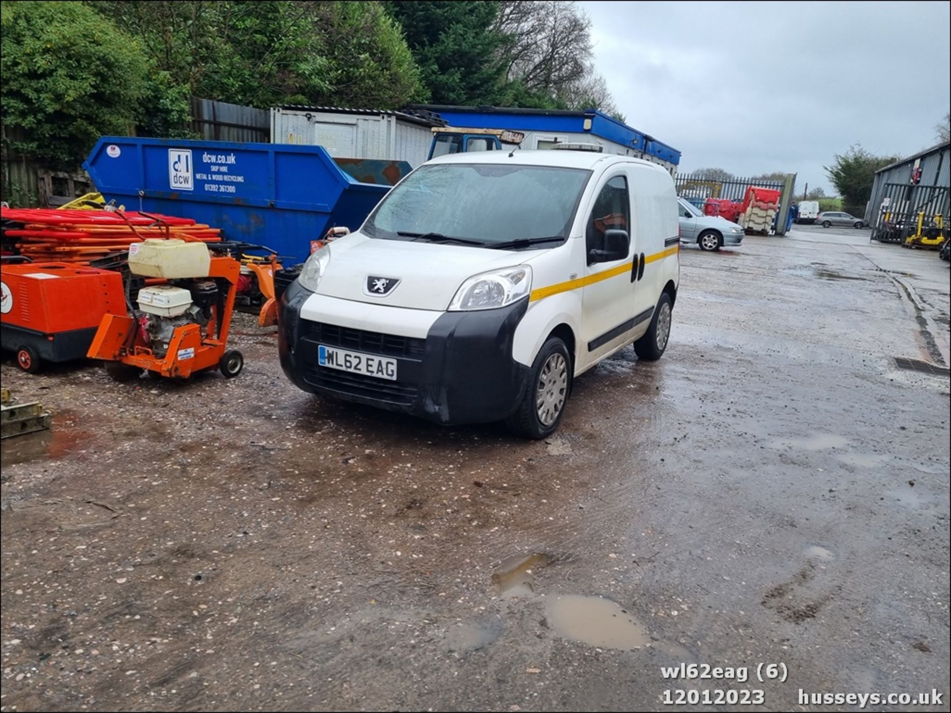 12/62 PEUGEOT BIPPER SE HDI - 1248cc 5dr Van (White, 117k) - Image 6 of 41