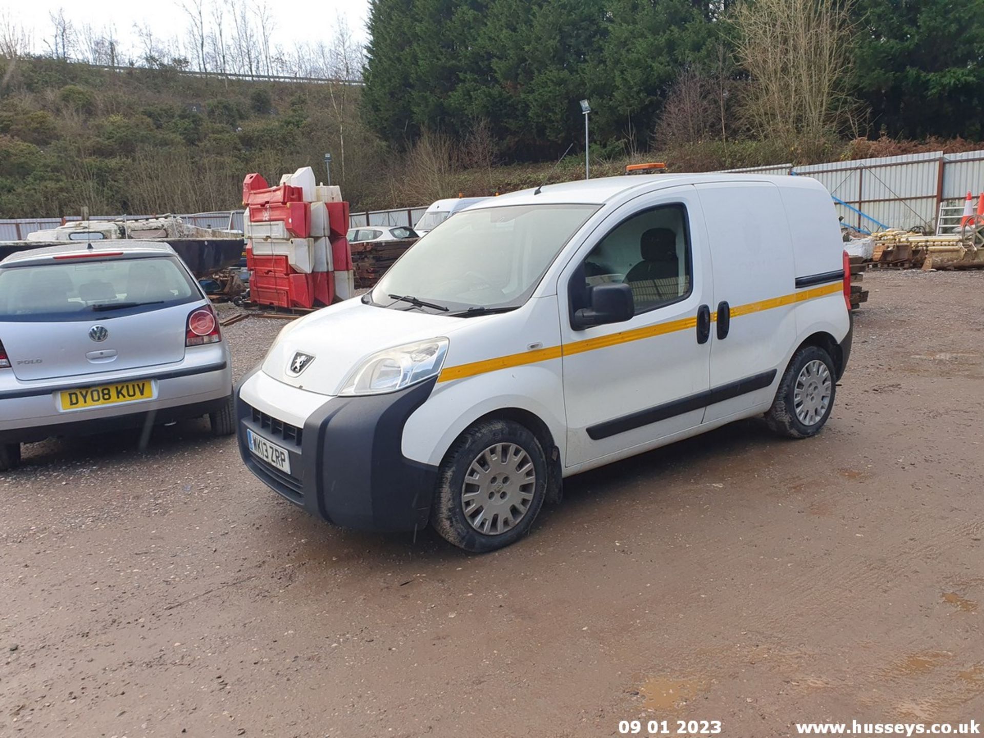 13/13 PEUGEOT BIPPER SE HDI - 1248cc 5dr Van (White, 137k) - Image 5 of 37