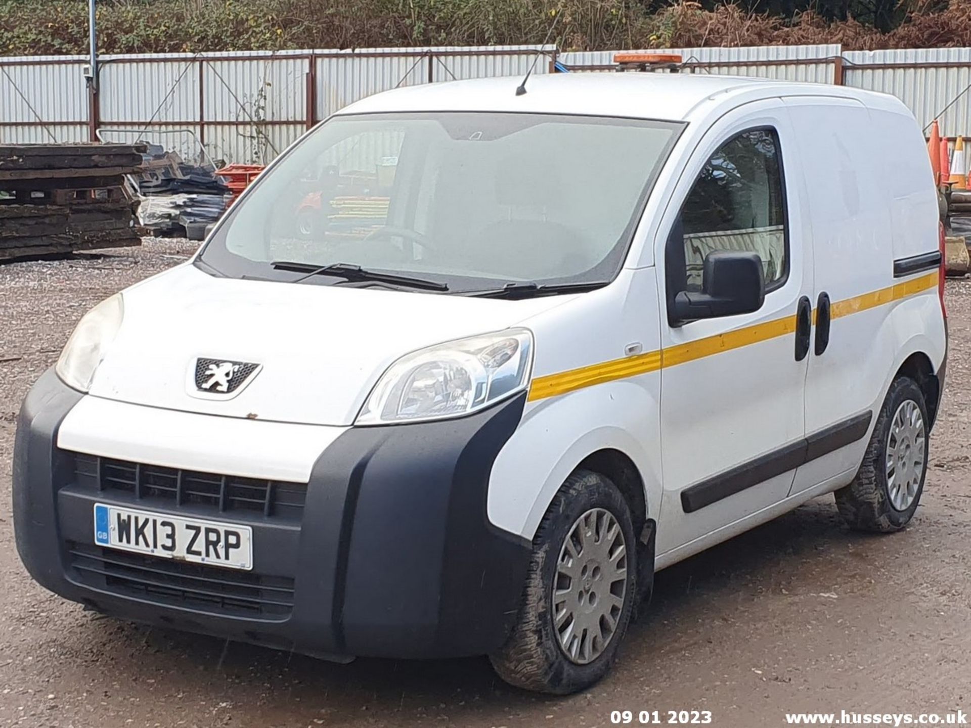 13/13 PEUGEOT BIPPER SE HDI - 1248cc 5dr Van (White, 137k)