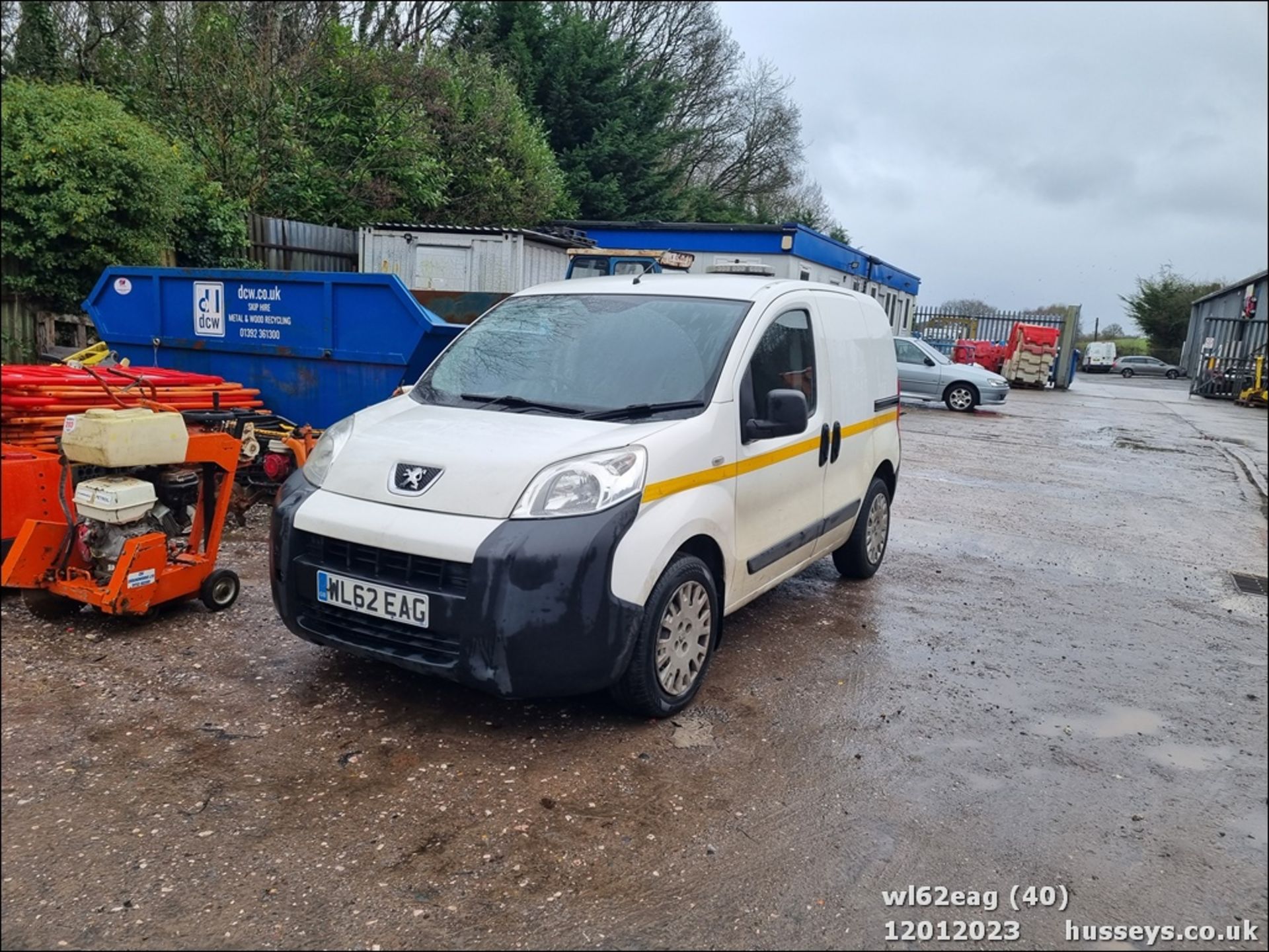 12/62 PEUGEOT BIPPER SE HDI - 1248cc 5dr Van (White, 117k) - Image 40 of 41