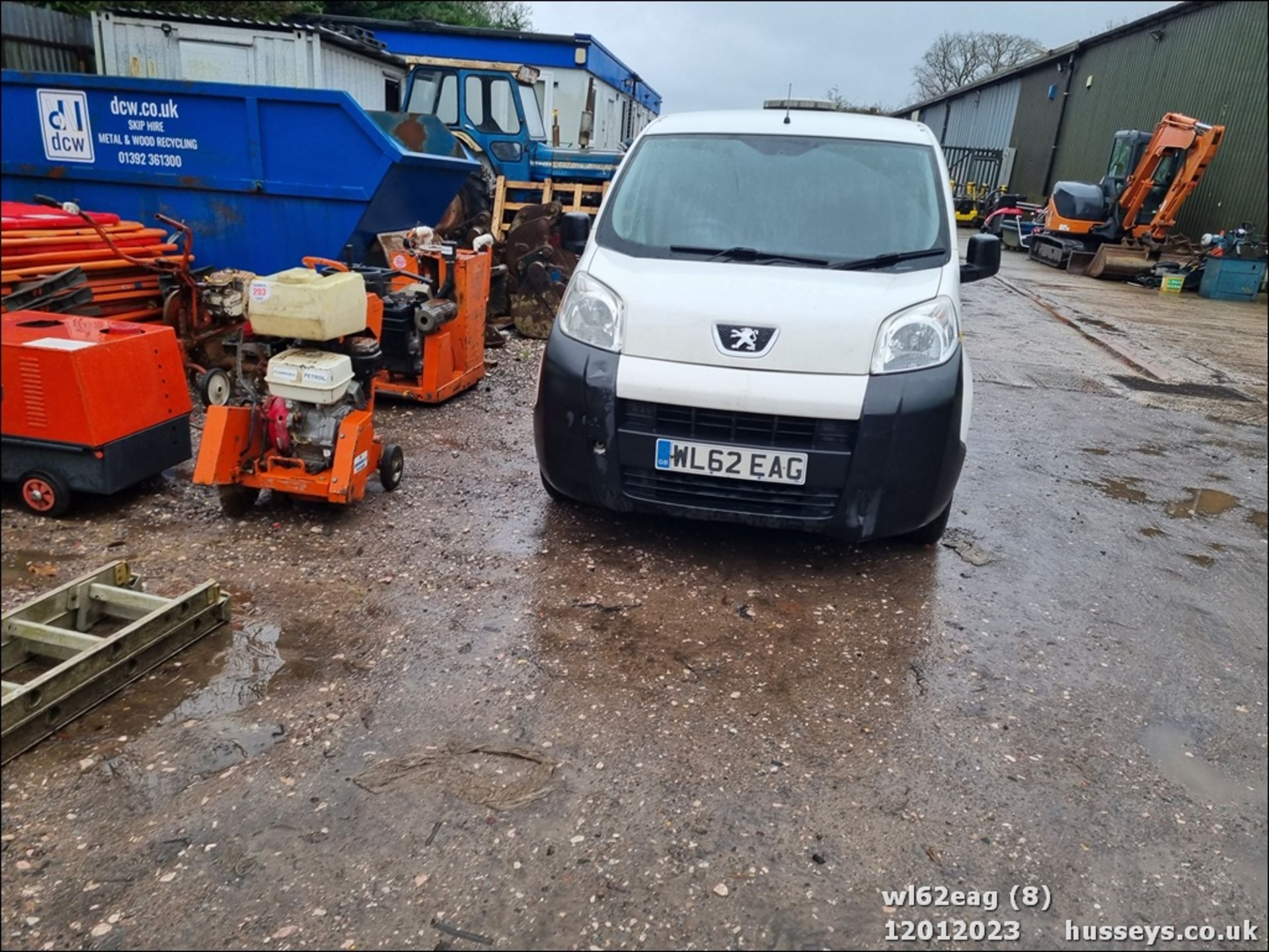 12/62 PEUGEOT BIPPER SE HDI - 1248cc 5dr Van (White, 117k) - Image 8 of 41