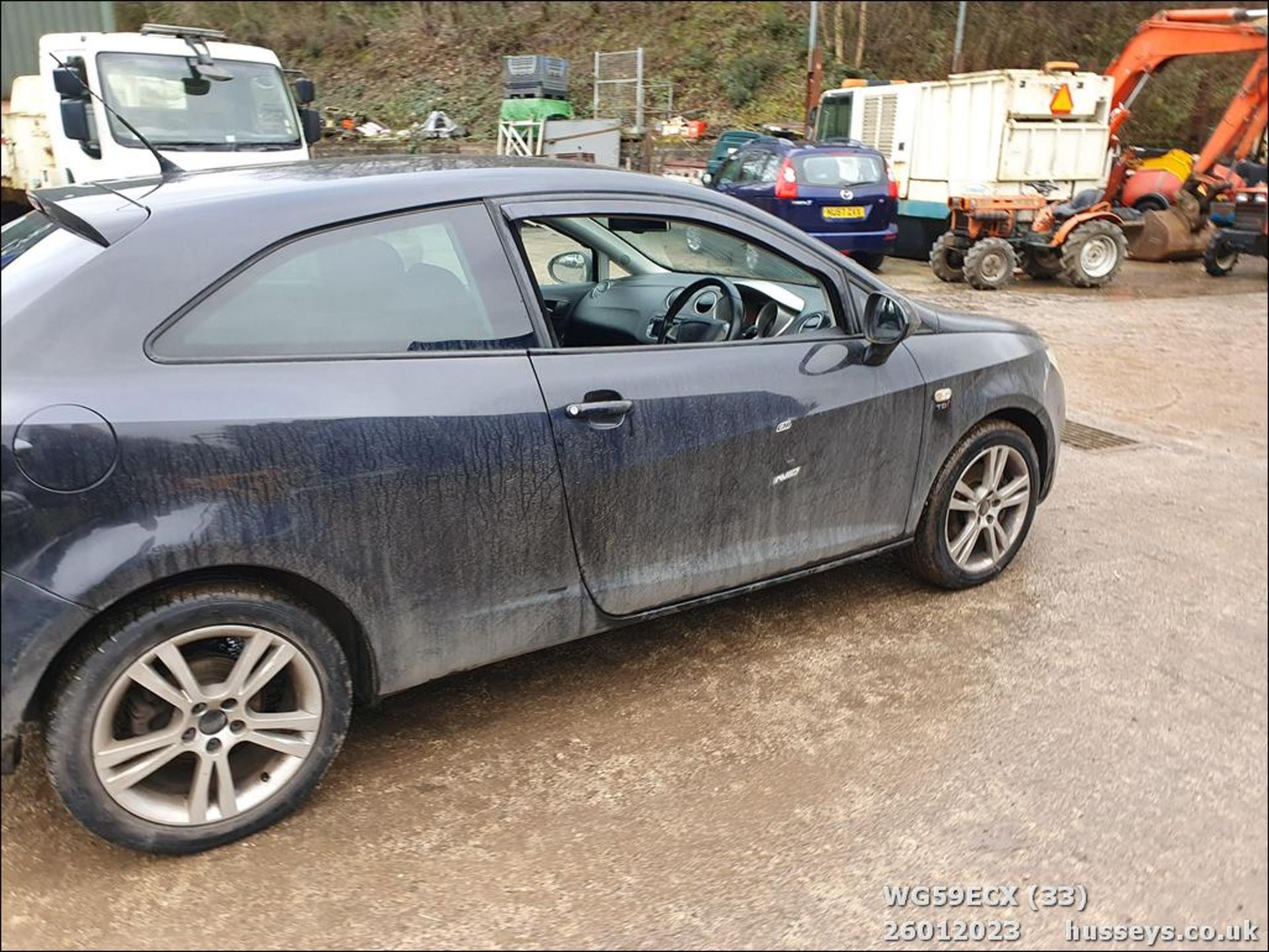 09/59 SEAT IBIZA CR SPORT TDI - 1598cc 3dr Hatchback (Black, 129k) - Image 17 of 58