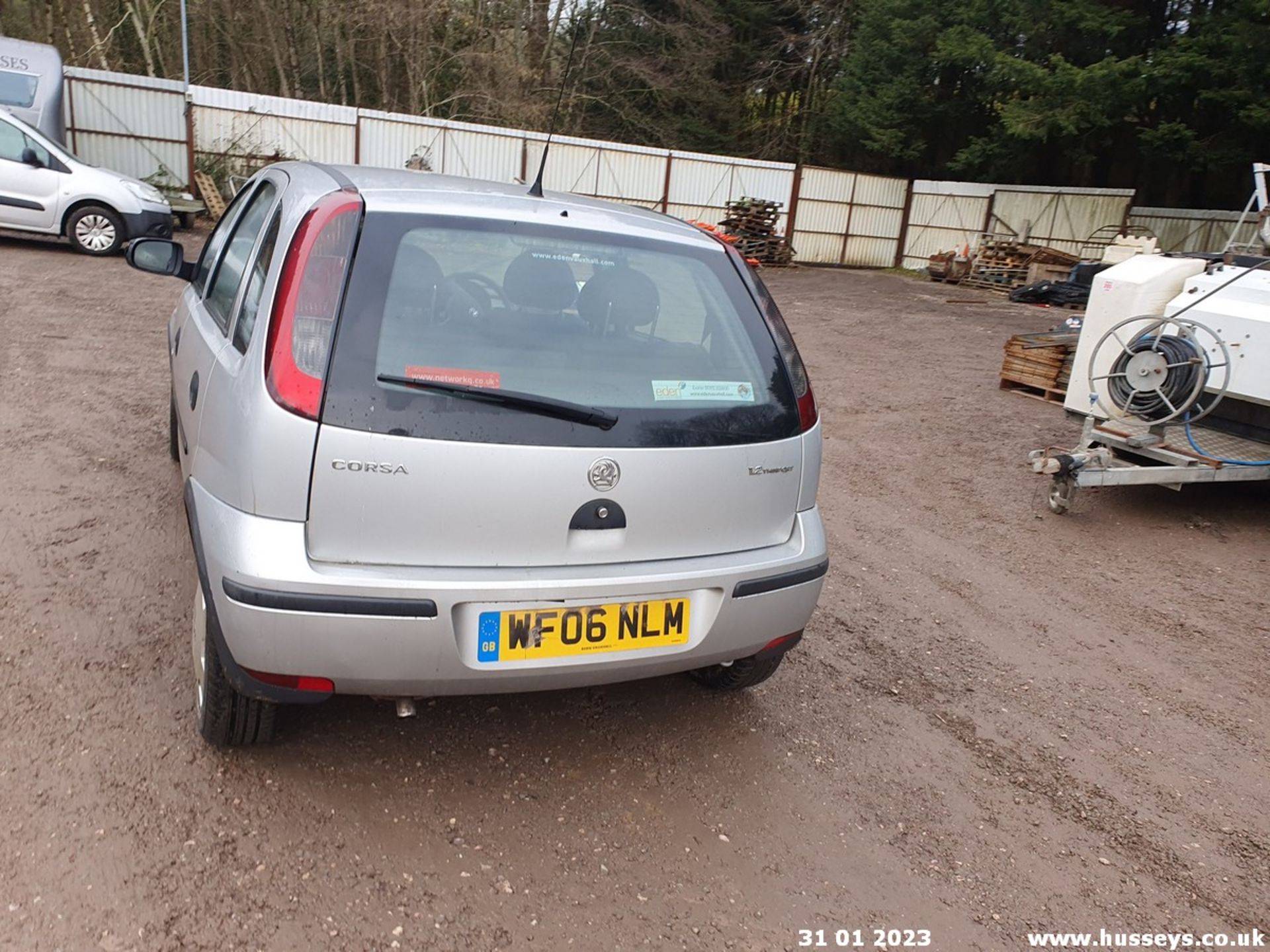 06/06 VAUXHALL CORSA LIFE TWINPORT - 1229cc 5dr Hatchback (Silver, 67k) - Image 21 of 34