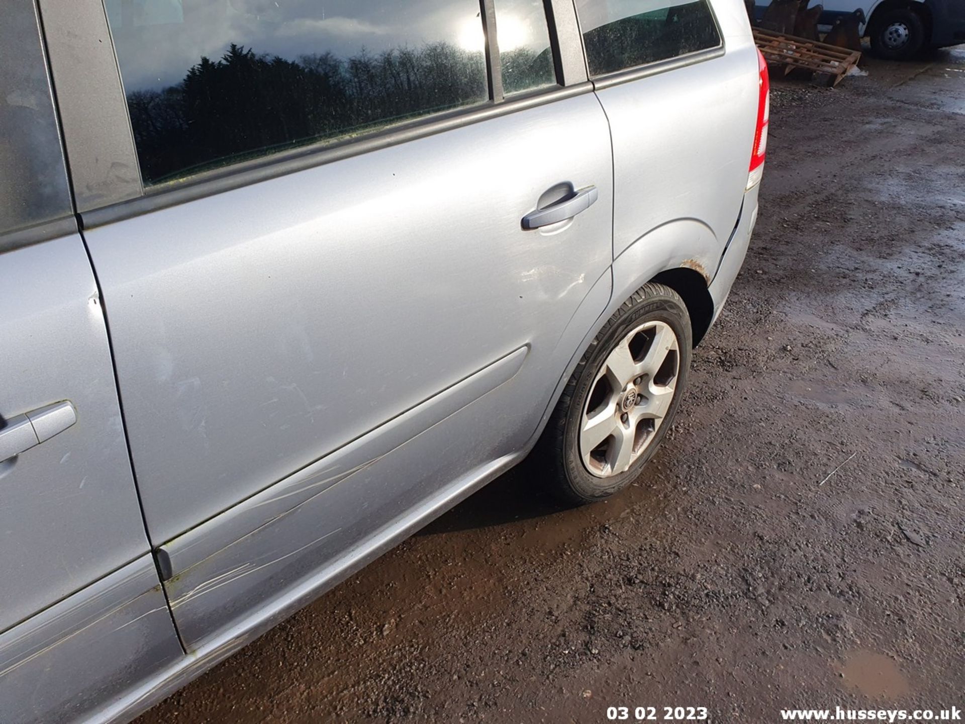 08/08 VAUXHALL ZAFIRA BREEZE - 1598cc 5dr MPV (Silver, 162k) - Image 34 of 44