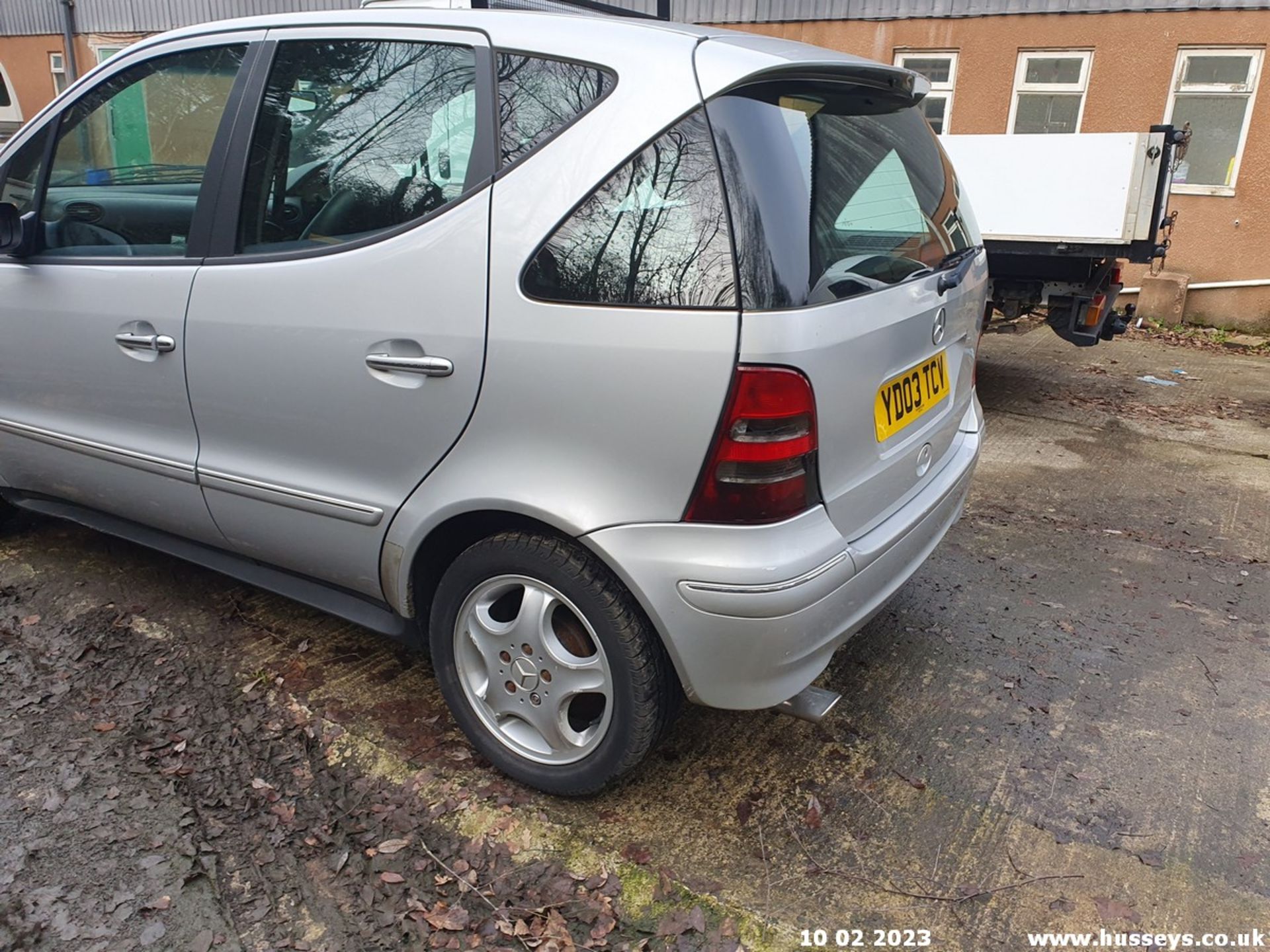 03/03 MERCEDES A140 AVANTGARDE AUTO - 1397cc 5dr Hatchback (Silver, 52k) - Image 9 of 24