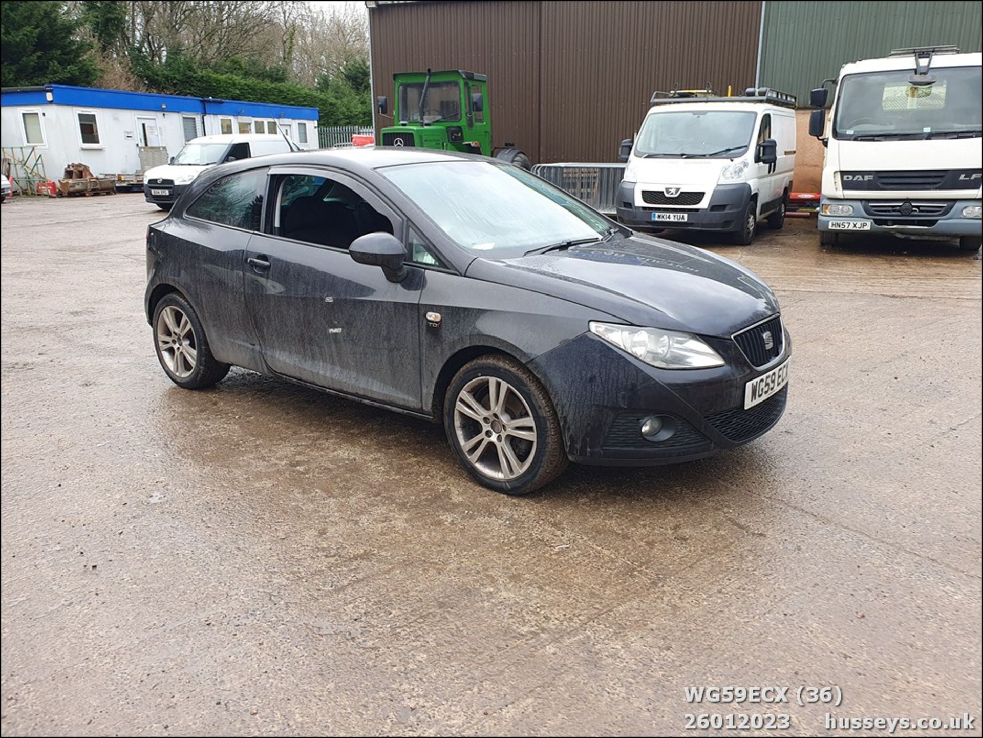 09/59 SEAT IBIZA CR SPORT TDI - 1598cc 3dr Hatchback (Black, 129k) - Image 3 of 58