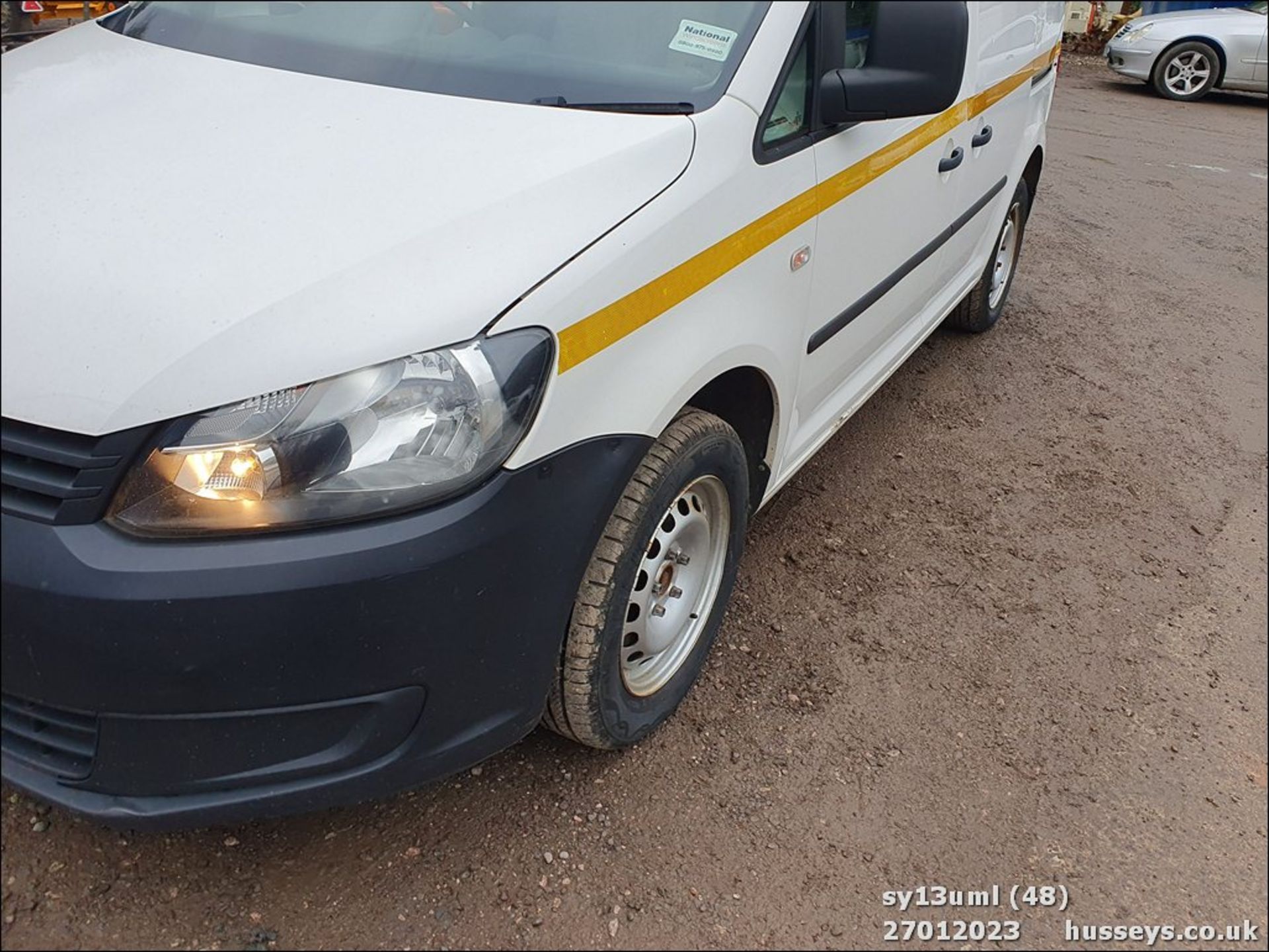 13/13 VOLKSWAGEN CADDY C20 TDI 102 - 1598cc 5dr Van (White, 173k) - Image 48 of 49