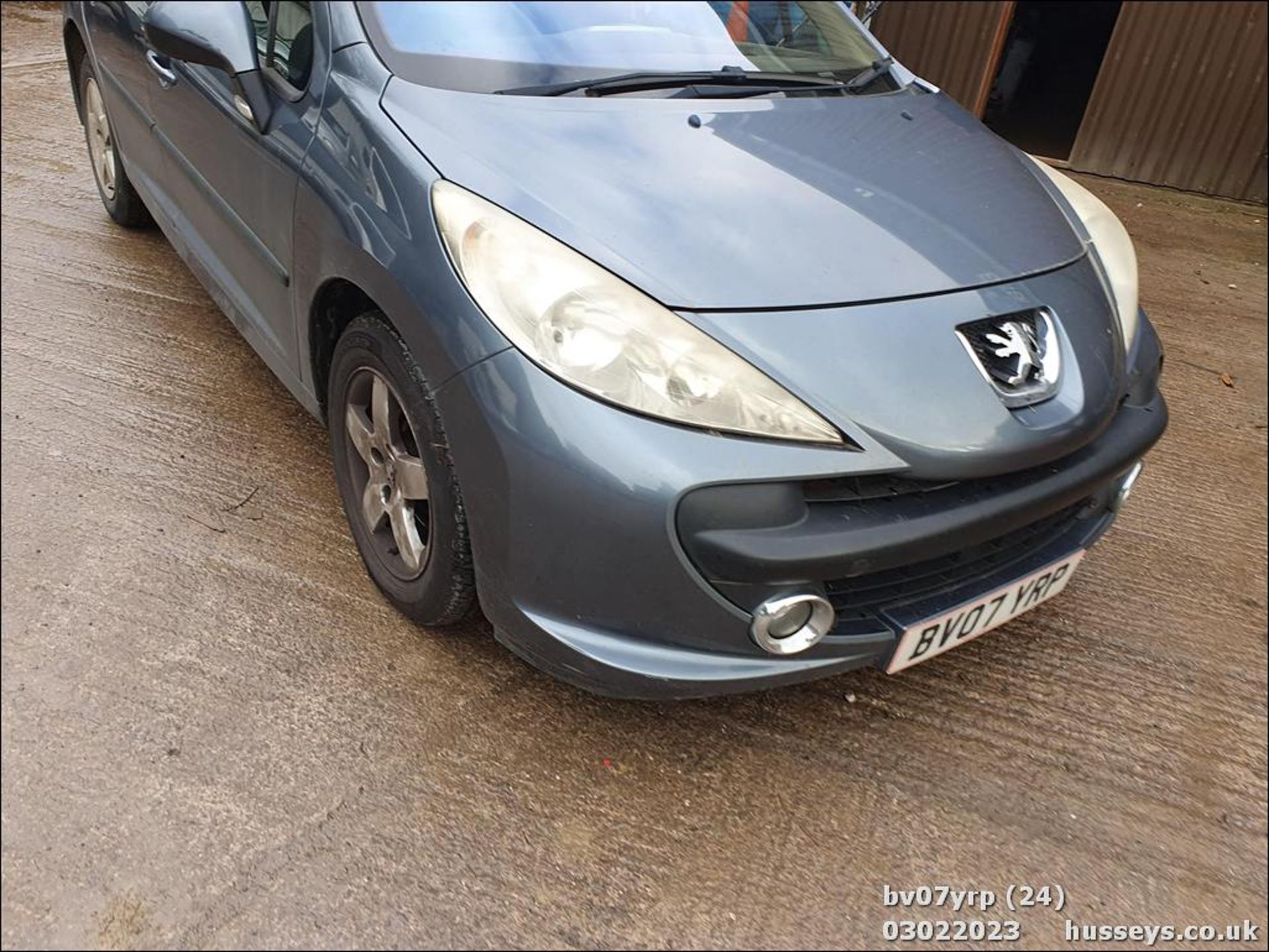 07/07 PEUGEOT 207 SPORT 87 - 1360cc 5dr Hatchback (Grey, 105k) - Image 24 of 43