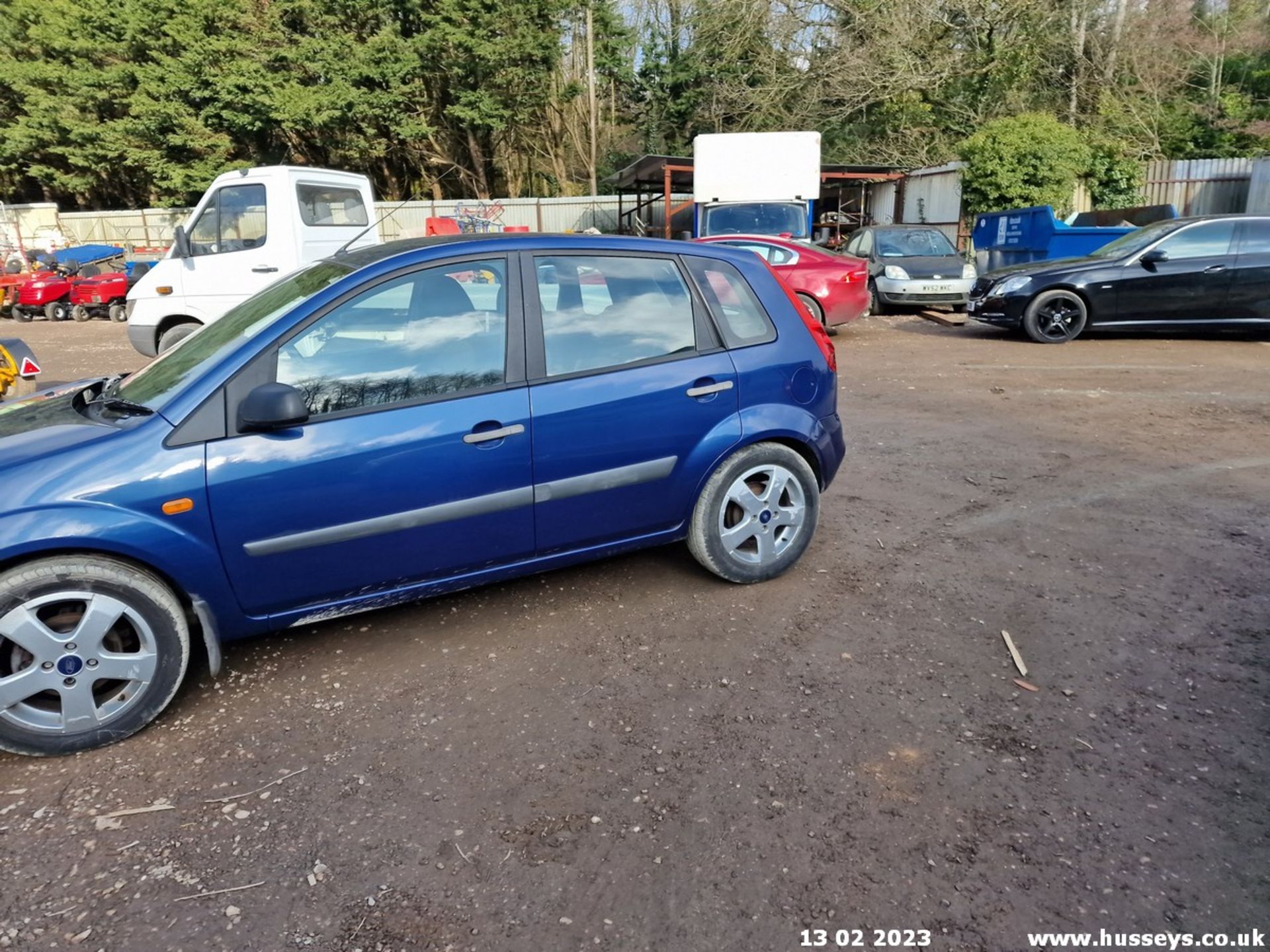 08/08 FORD FIESTA STYLE CLIMATE D - 1399cc 5dr Hatchback (Blue, 82k) - Image 11 of 29