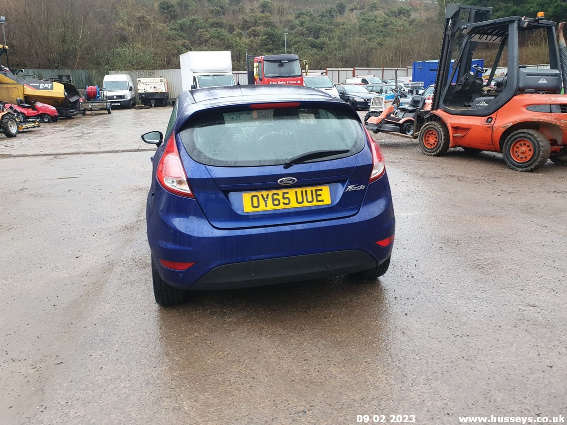 15/65 FORD FIESTA ZETEC TDCI - 1499cc 3dr Hatchback (Blue, 128k) - Image 20 of 48