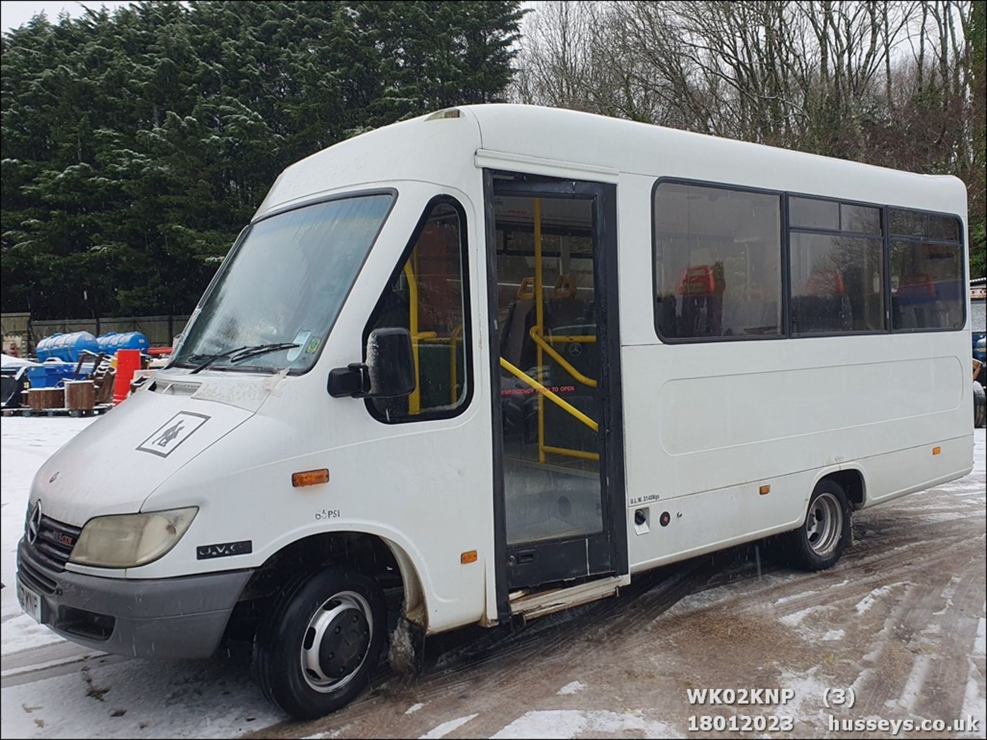 02/02 MERCEDES SPRINTER 413 CDI - 2151cc 2dr Minibus (White, 415k)