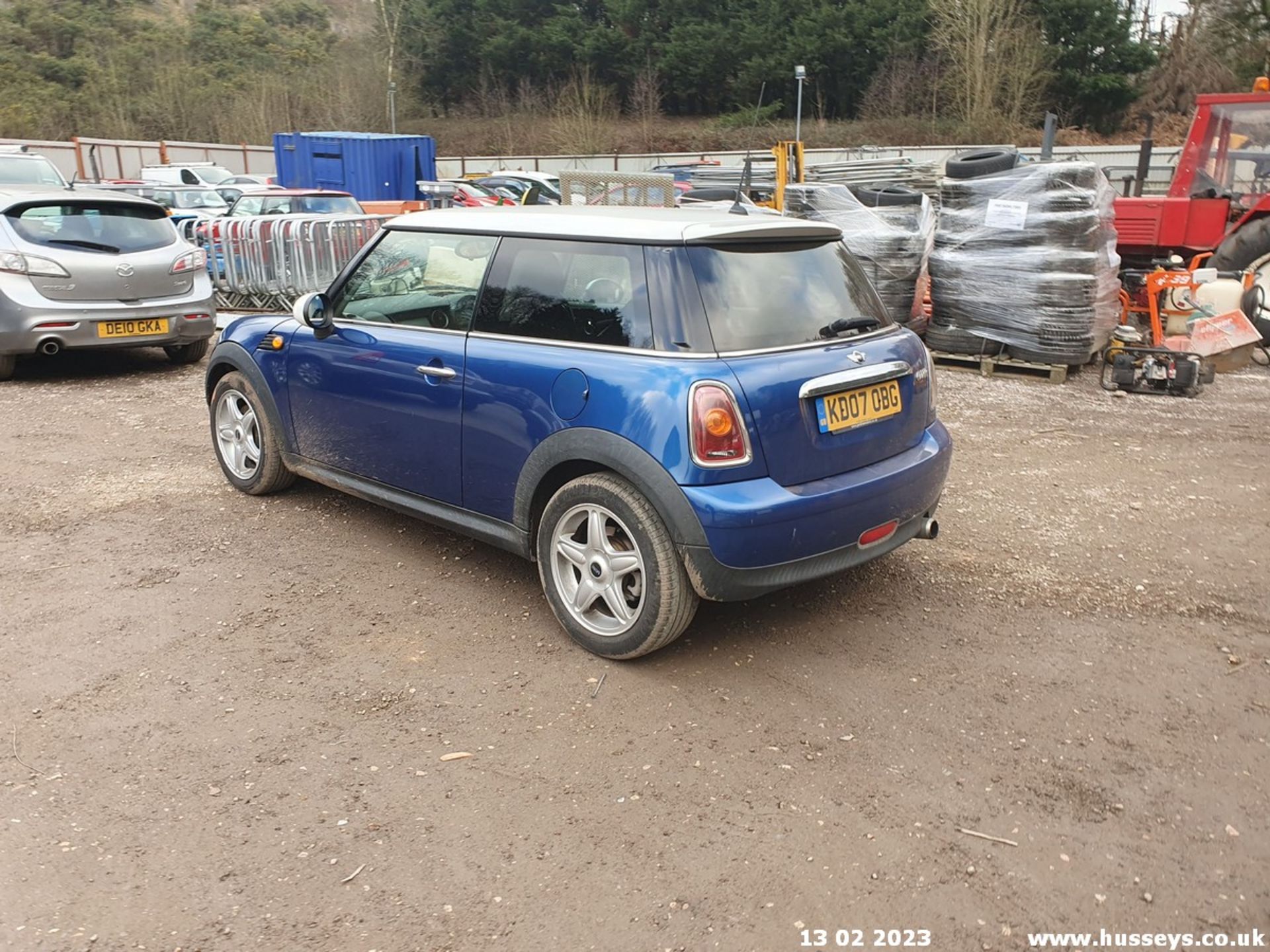 07/07 MINI COOPER - 1598cc 3dr Hatchback (Blue, 103k) - Image 3 of 50