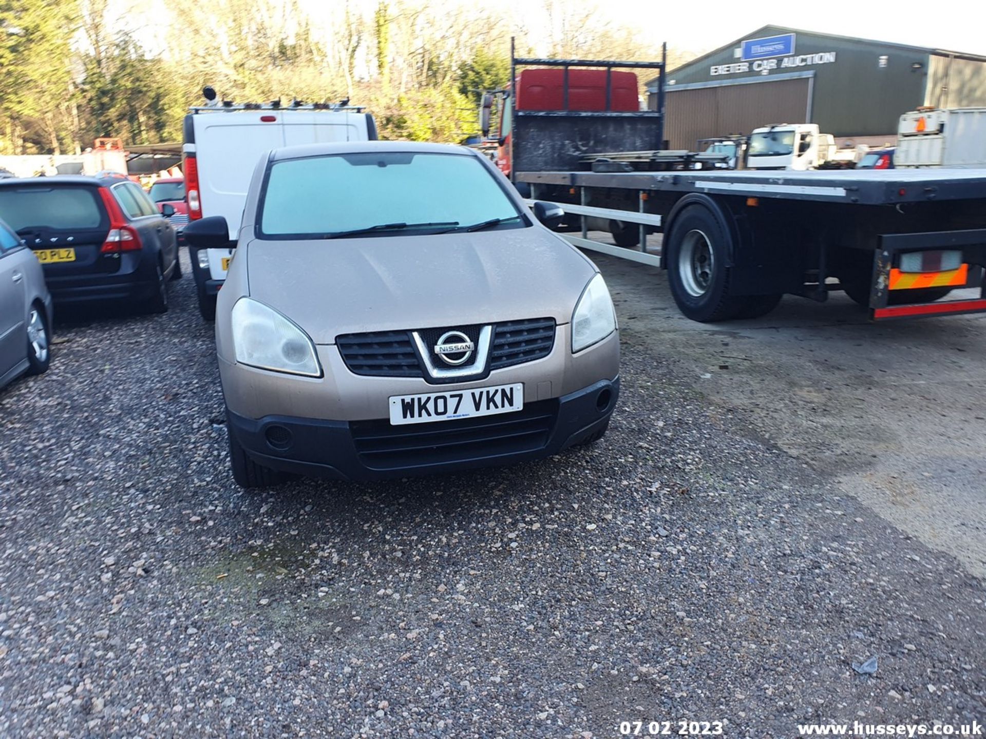 07/07 NISSAN QASHQAI VISIA DCI 2WD - 1461cc 5dr Hatchback (Beige, 117k) - Image 6 of 27